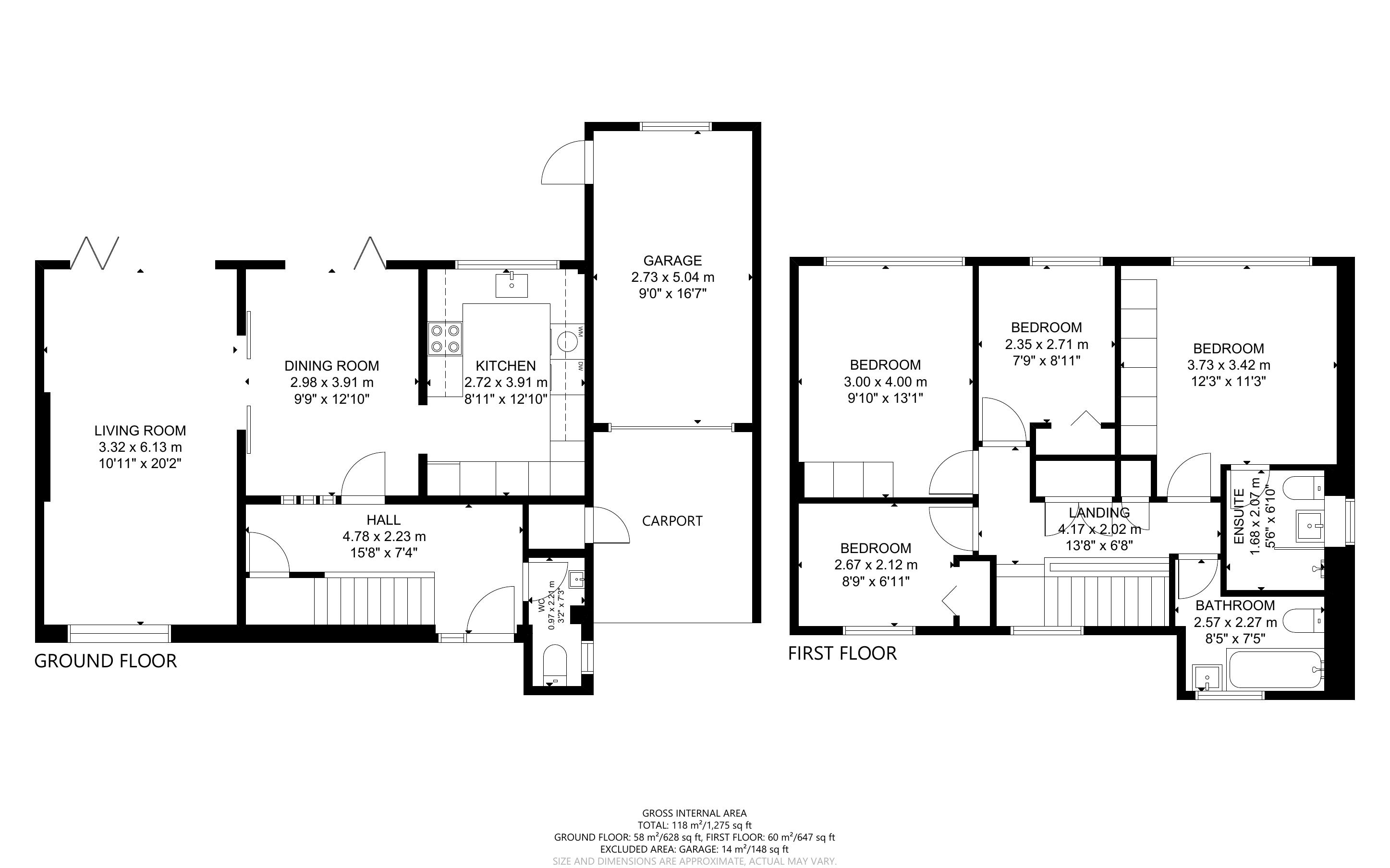 4 bed house for sale in Kyoto Court, Bognor Regis - Property Floorplan