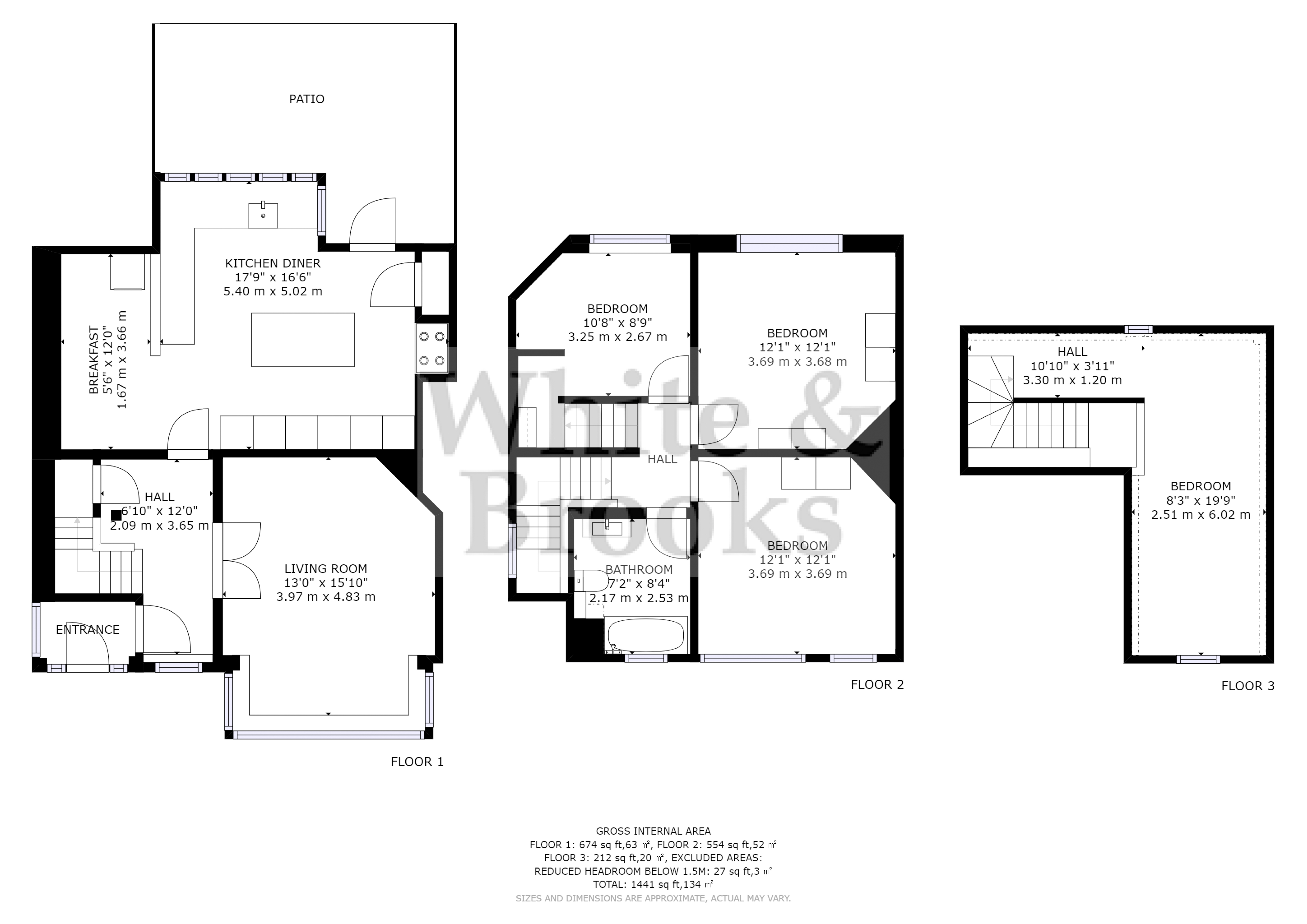 4 bed house for sale in Shelley Road, Bognor Regis - Property Floorplan
