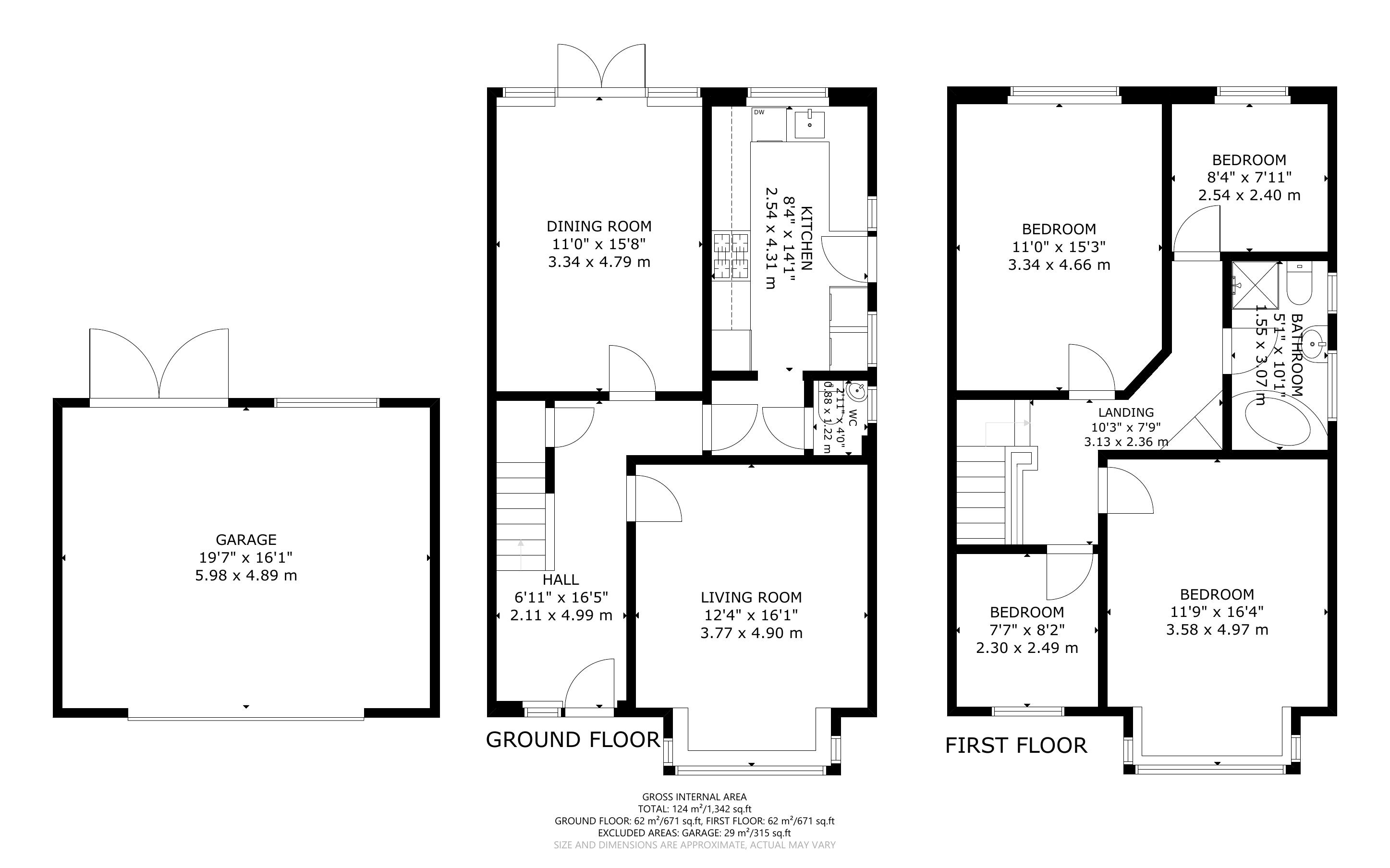 4 bed house for sale in Wellington Road, Bognor Regis - Property Floorplan