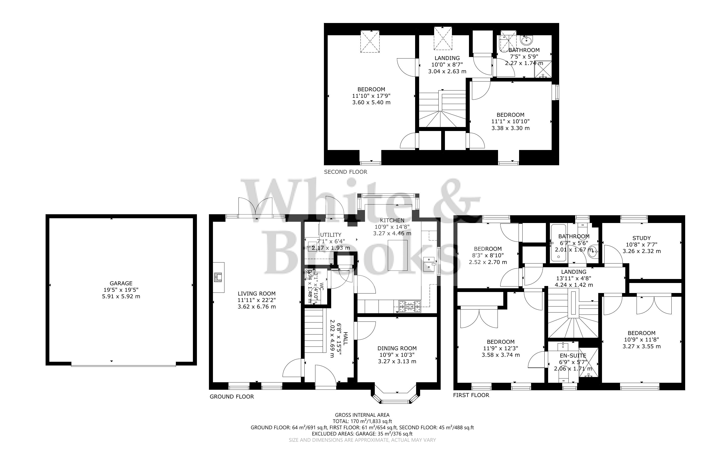 5 bed house for sale in Myrtle Copse, Felpham - Property Floorplan