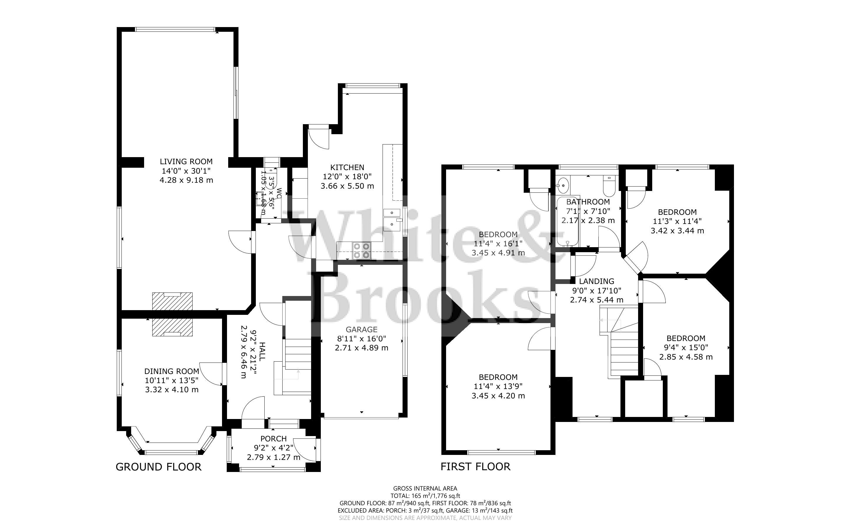 4 bed house for sale in Summerley Lane, Felpham - Property Floorplan