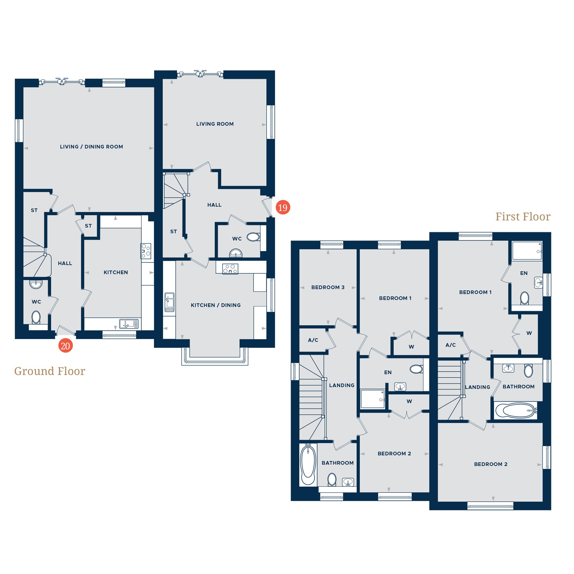 2 bed house for sale in Barnham Road, Eastergate - Property Floorplan