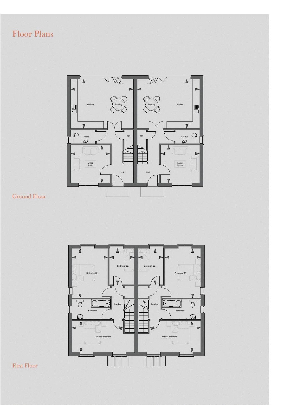 3 bed house for sale in Platinum Gardens, Bognor Regis - Property Floorplan