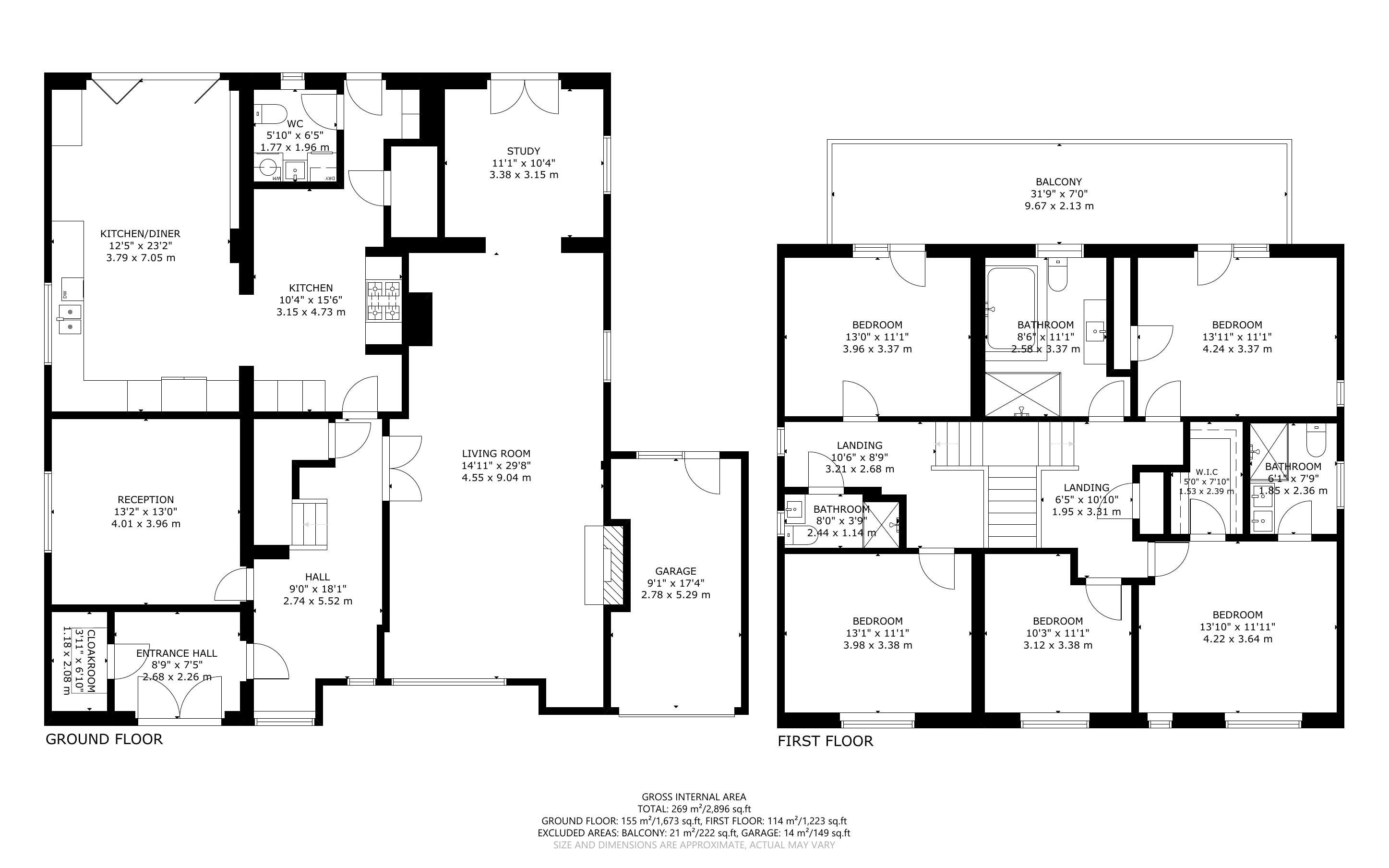 5 bed house for sale in Wessex Avenue, Aldwick - Property Floorplan