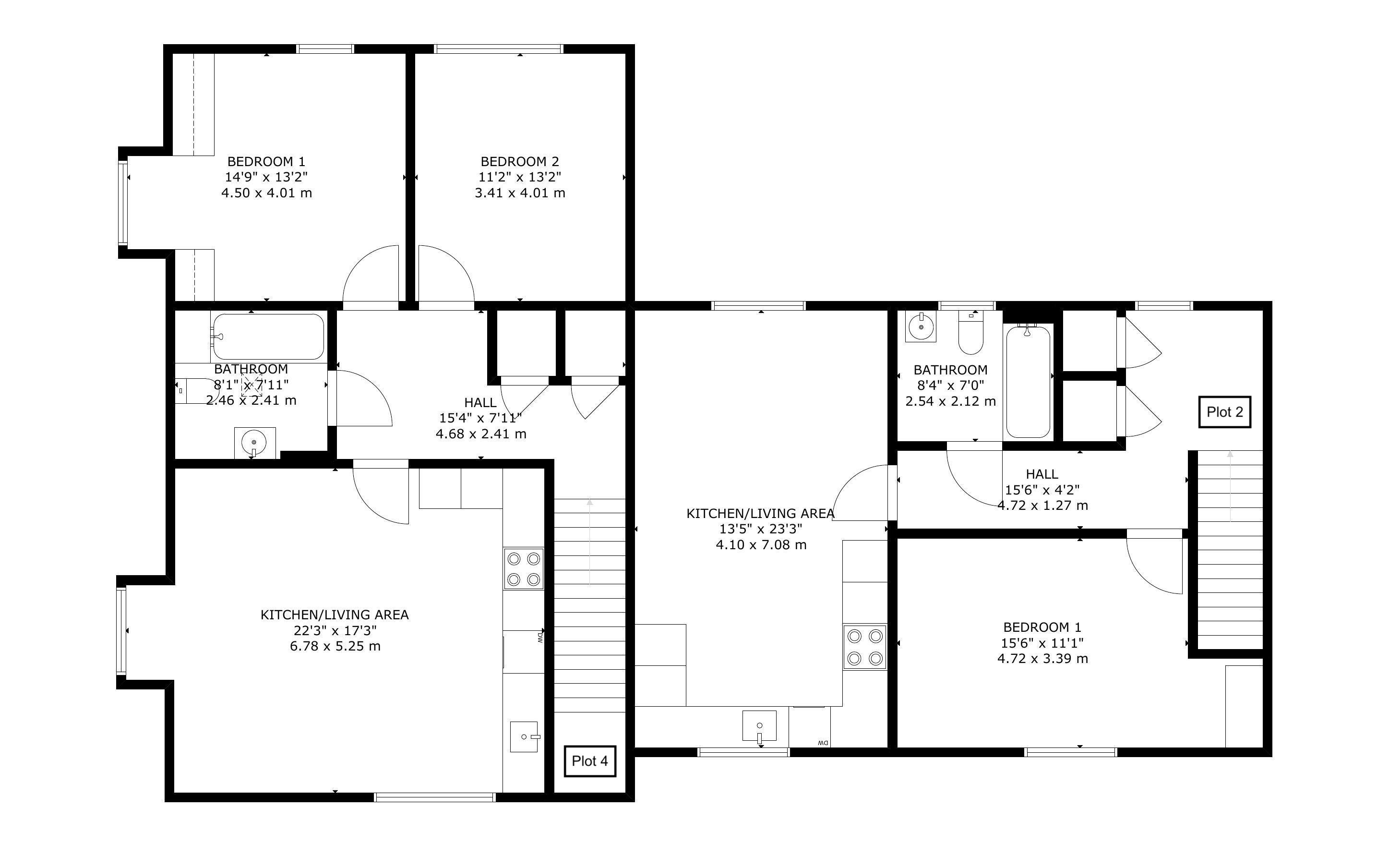 1 bed apartment for sale in Barnham Road, Eastergate - Property Floorplan