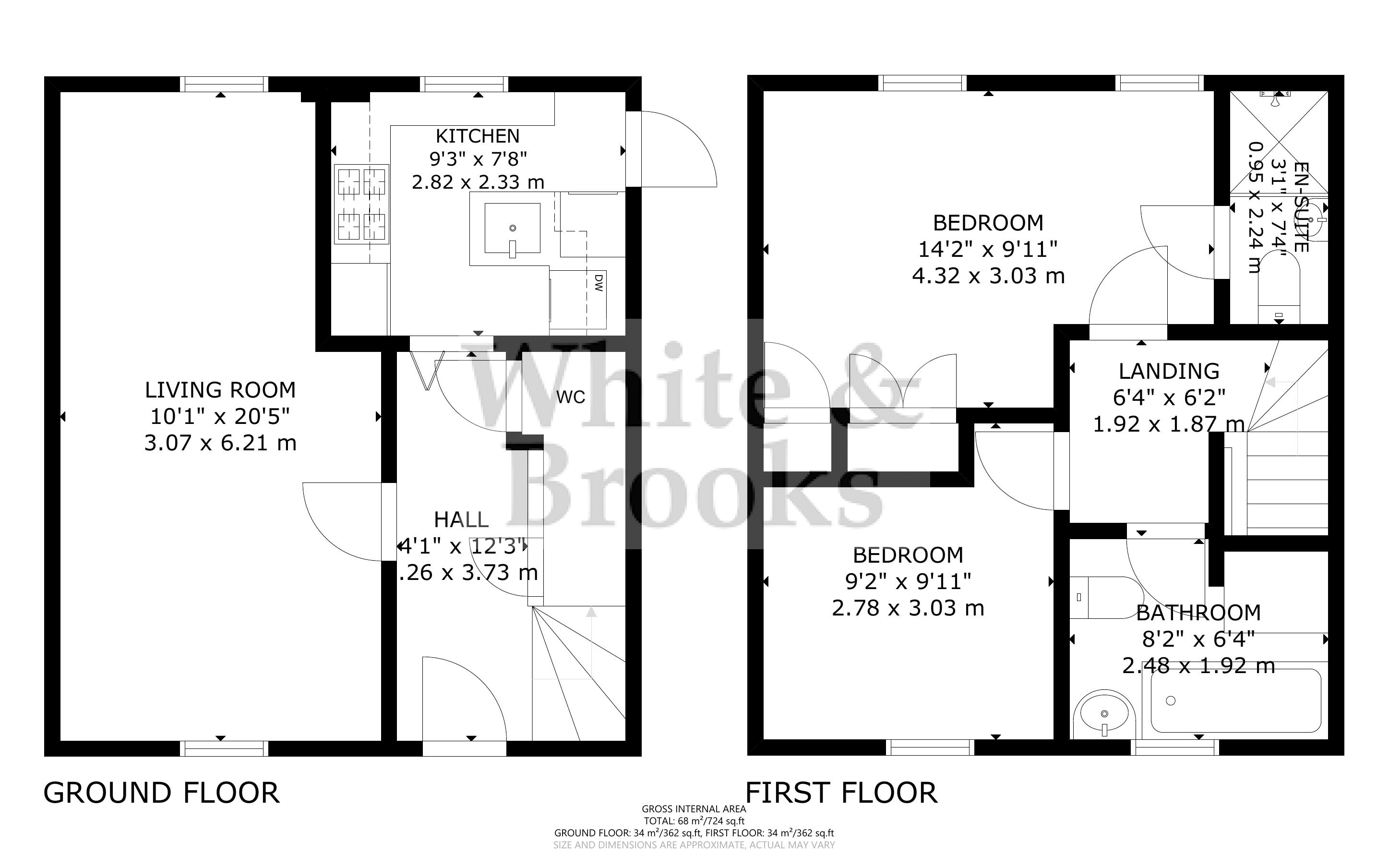 2 bed house for sale in Upper Bognor Road, Bognor Regis - Property Floorplan
