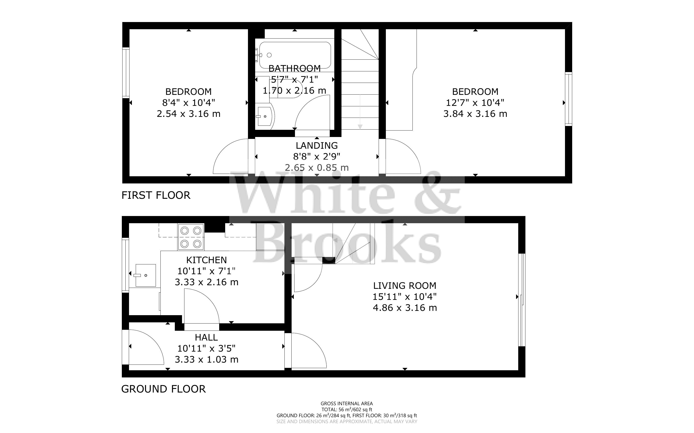 2 bed house for sale in Sudley Road, Bognor Regis - Property Floorplan