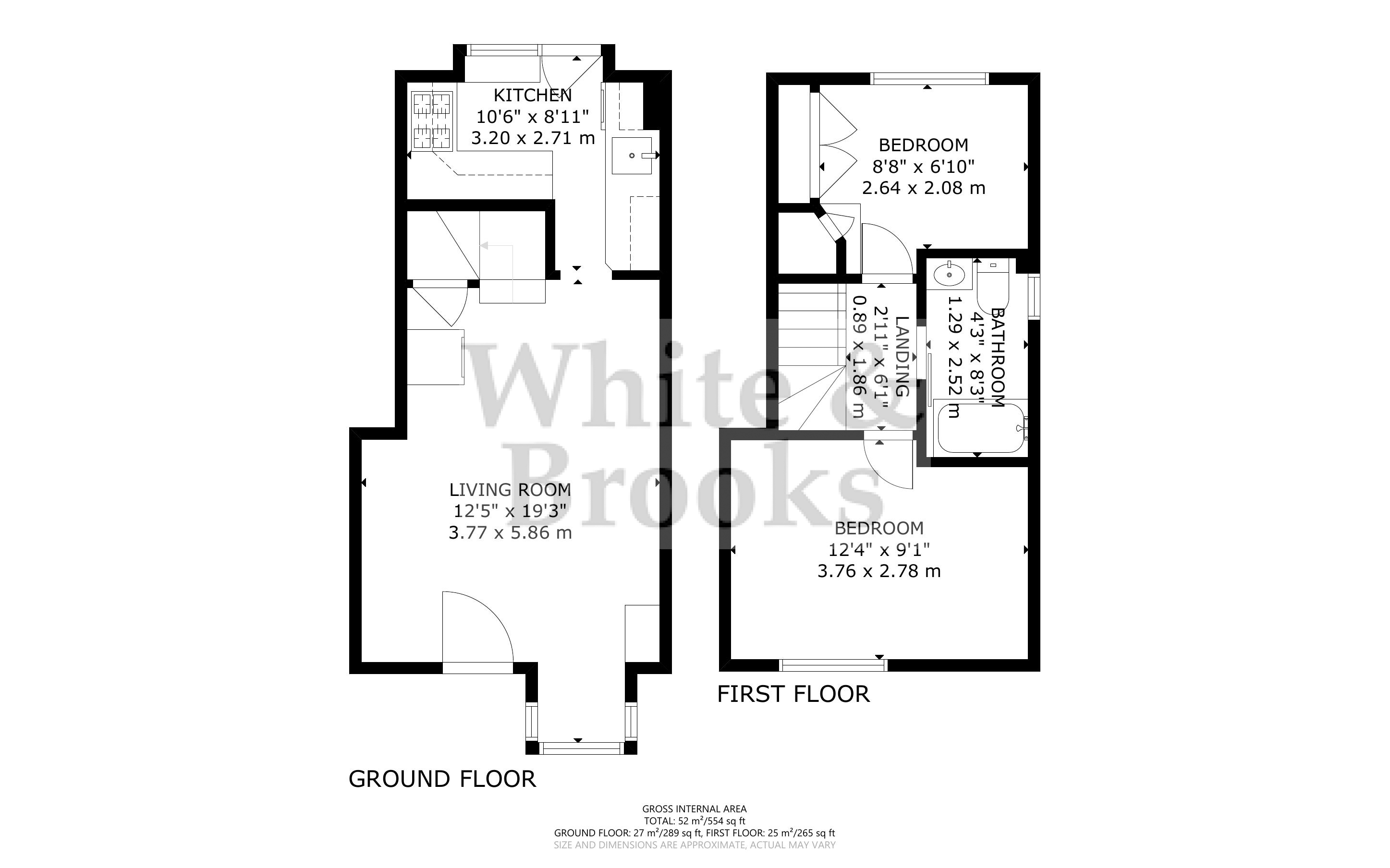 2 bed house for sale in Spencer Street, Bognor Regis - Property Floorplan