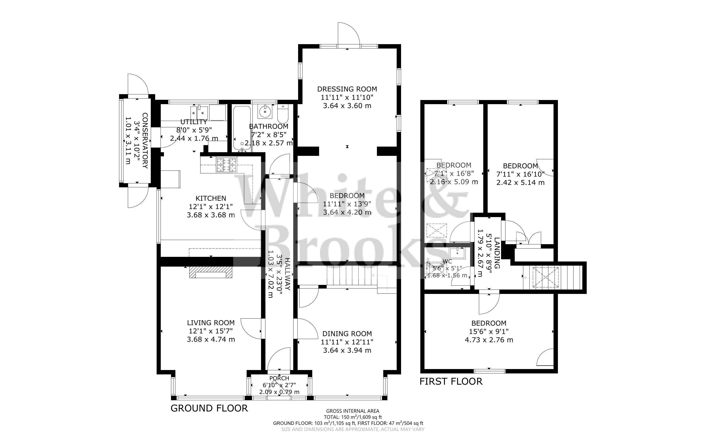 4 bed bungalow for sale in Mayfield Road, Bognor Regis - Property Floorplan