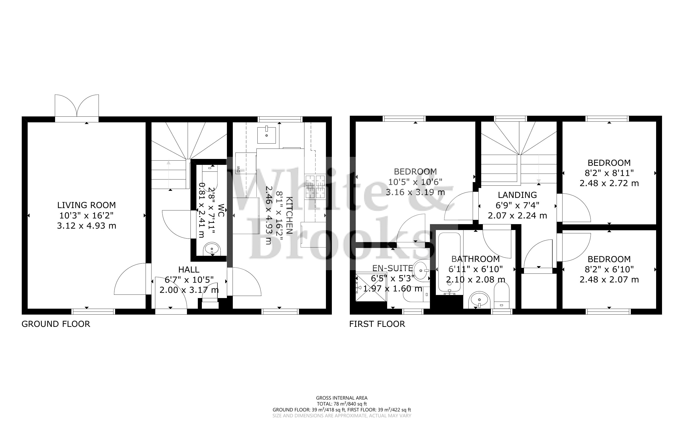 3 bed house for sale in Howe Road, Gosport - Property Floorplan