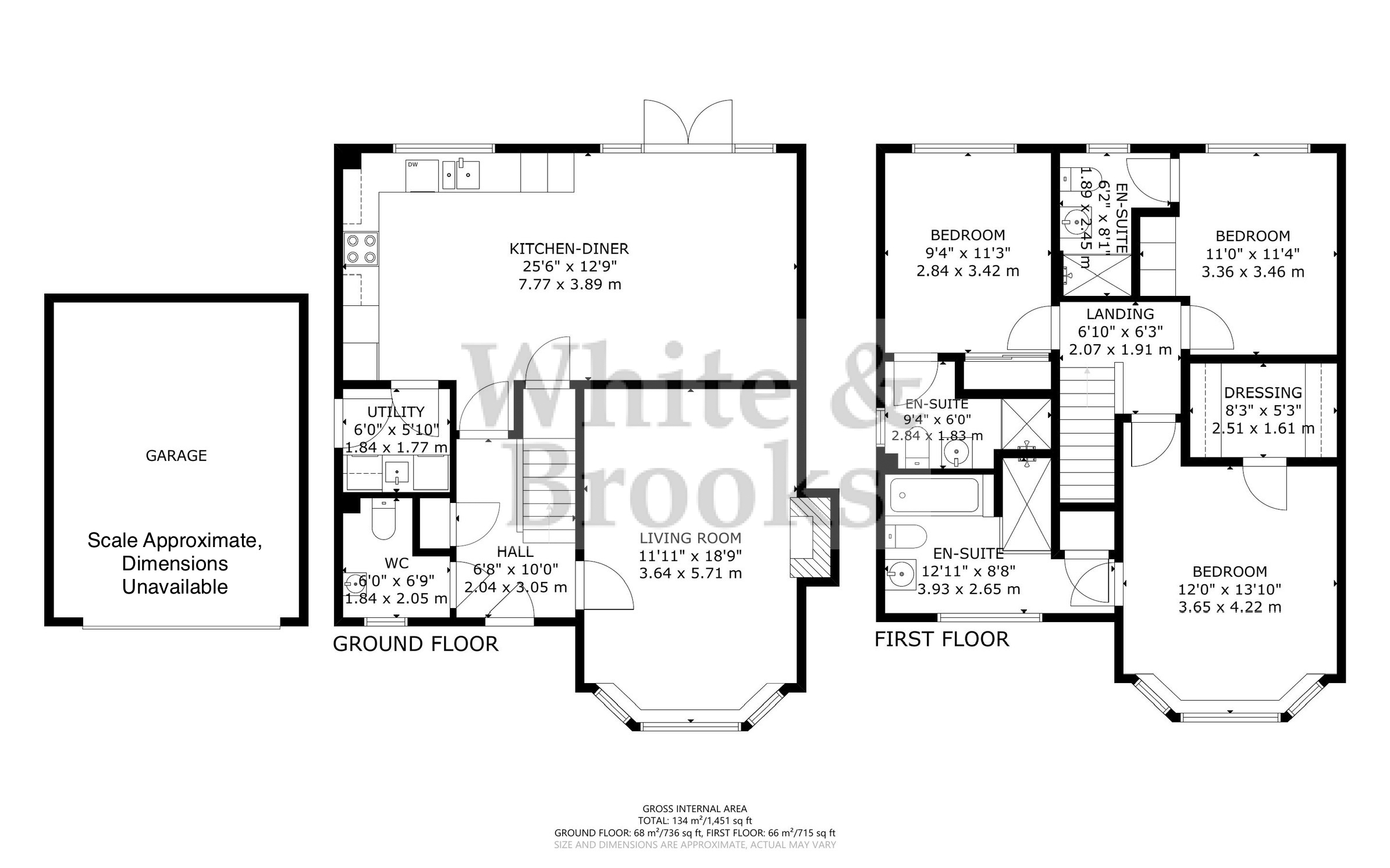 3 bed house for sale in Cassia Road, Chichester - Property Floorplan