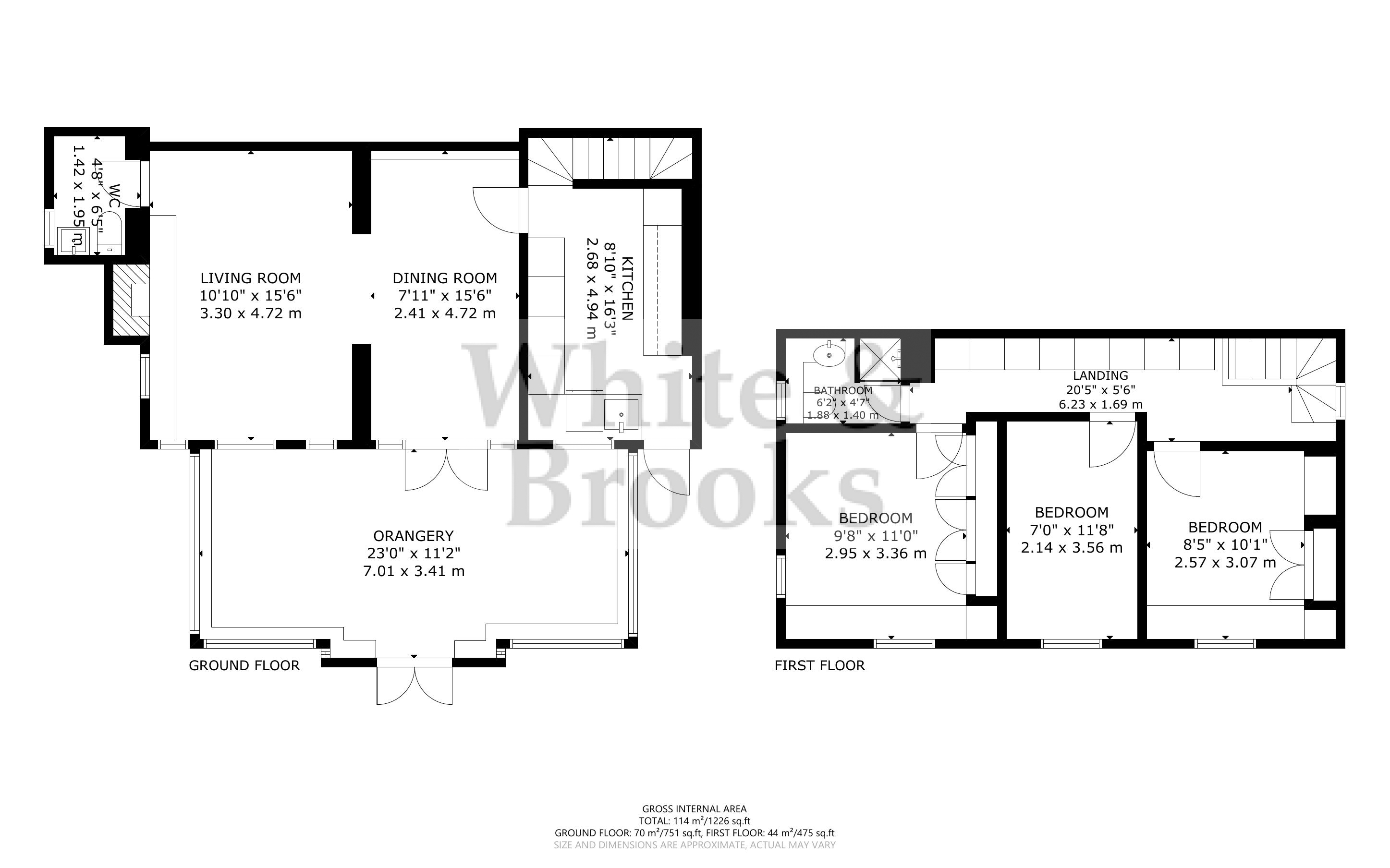 3 bed house for sale in Aldwick Road, Bognor Regis - Property Floorplan