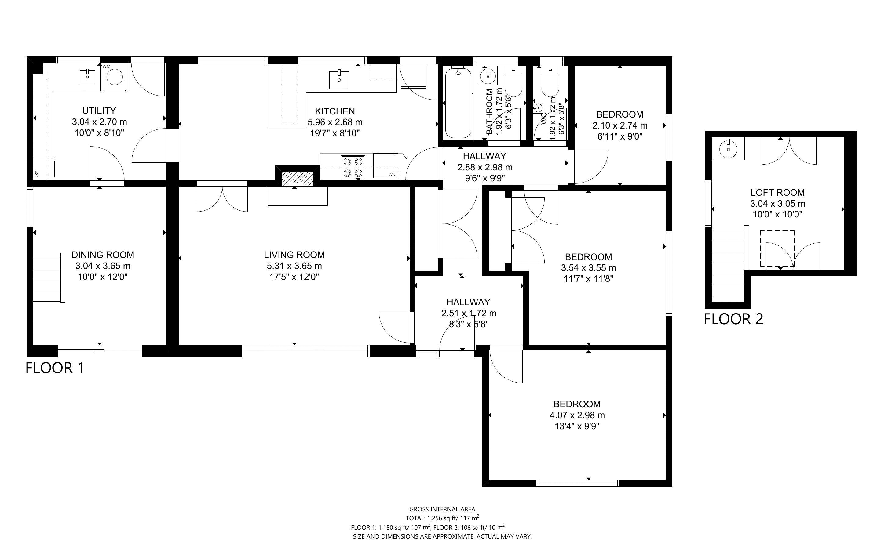 3 bed bungalow for sale in West Broyle Drive, West Broyle - Property Floorplan