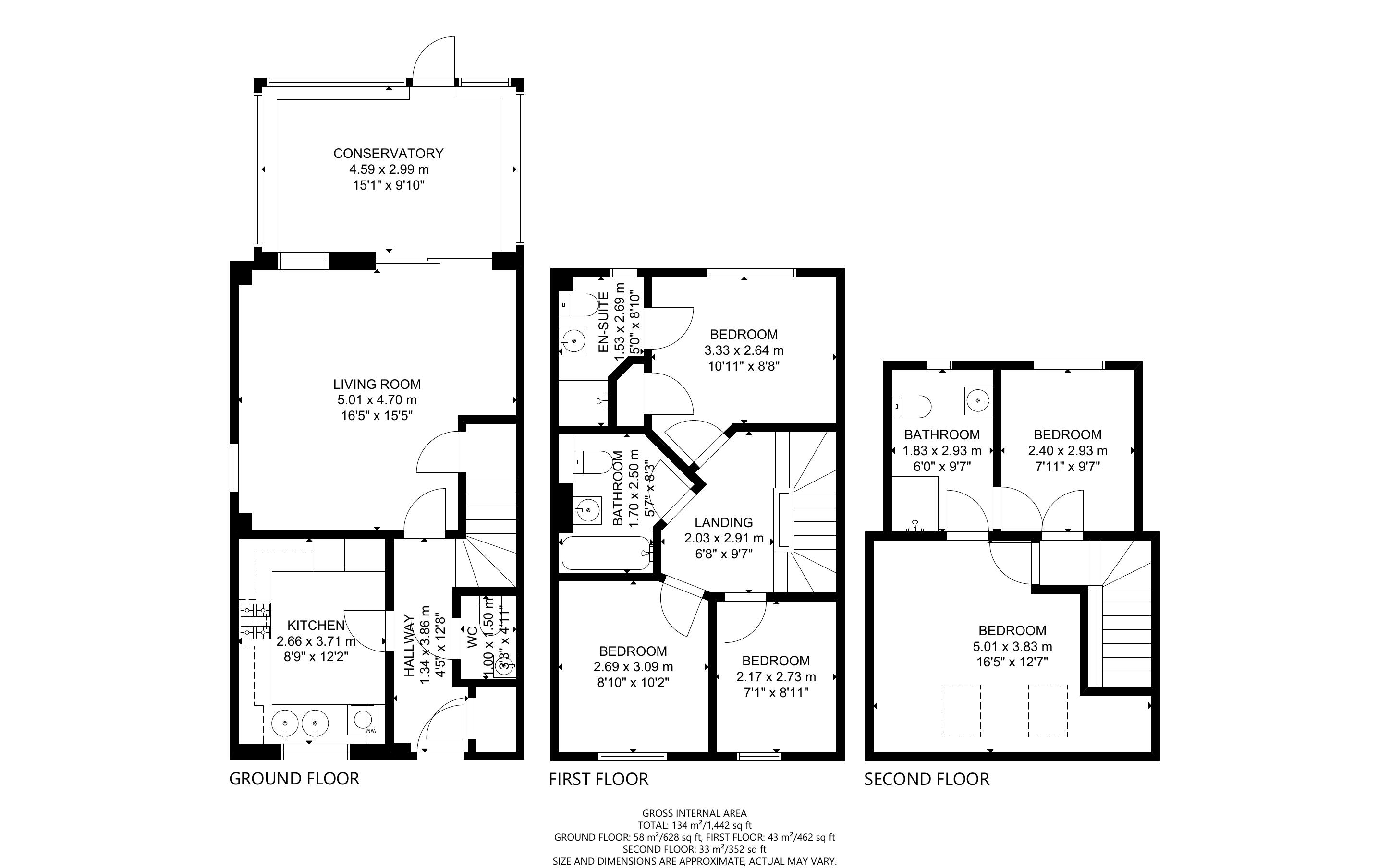 5 bed house for sale in Cuckoo Fields, Fishbourne - Property Floorplan