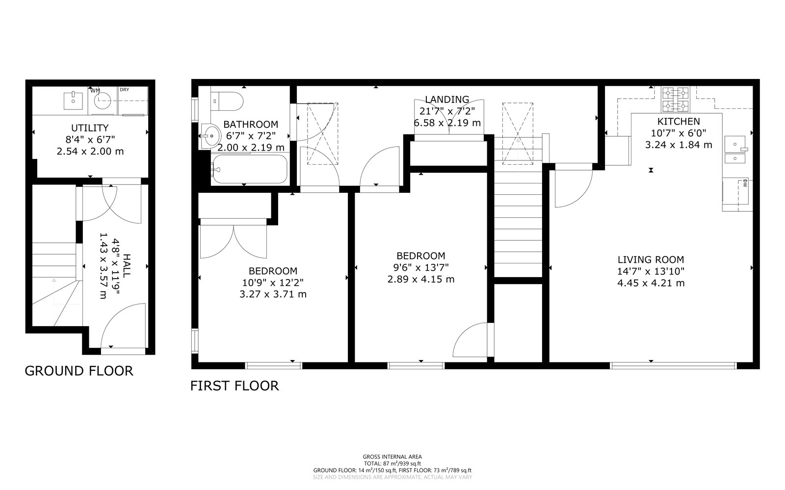 2 bed apartment for sale in Johnson Mews, Summersdale, Chichester - Property Floorplan