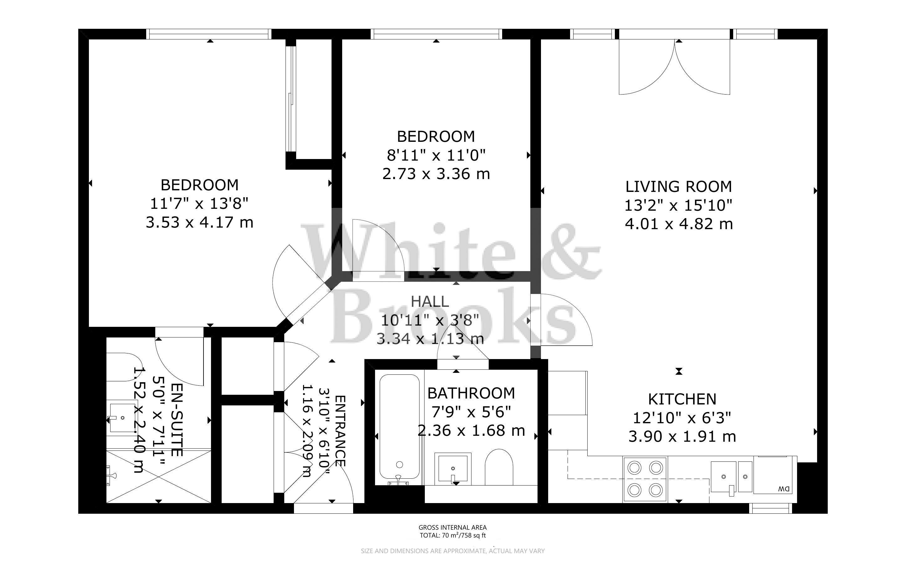 2 bed apartment for sale in Morris Square, Bognor Regis - Property Floorplan