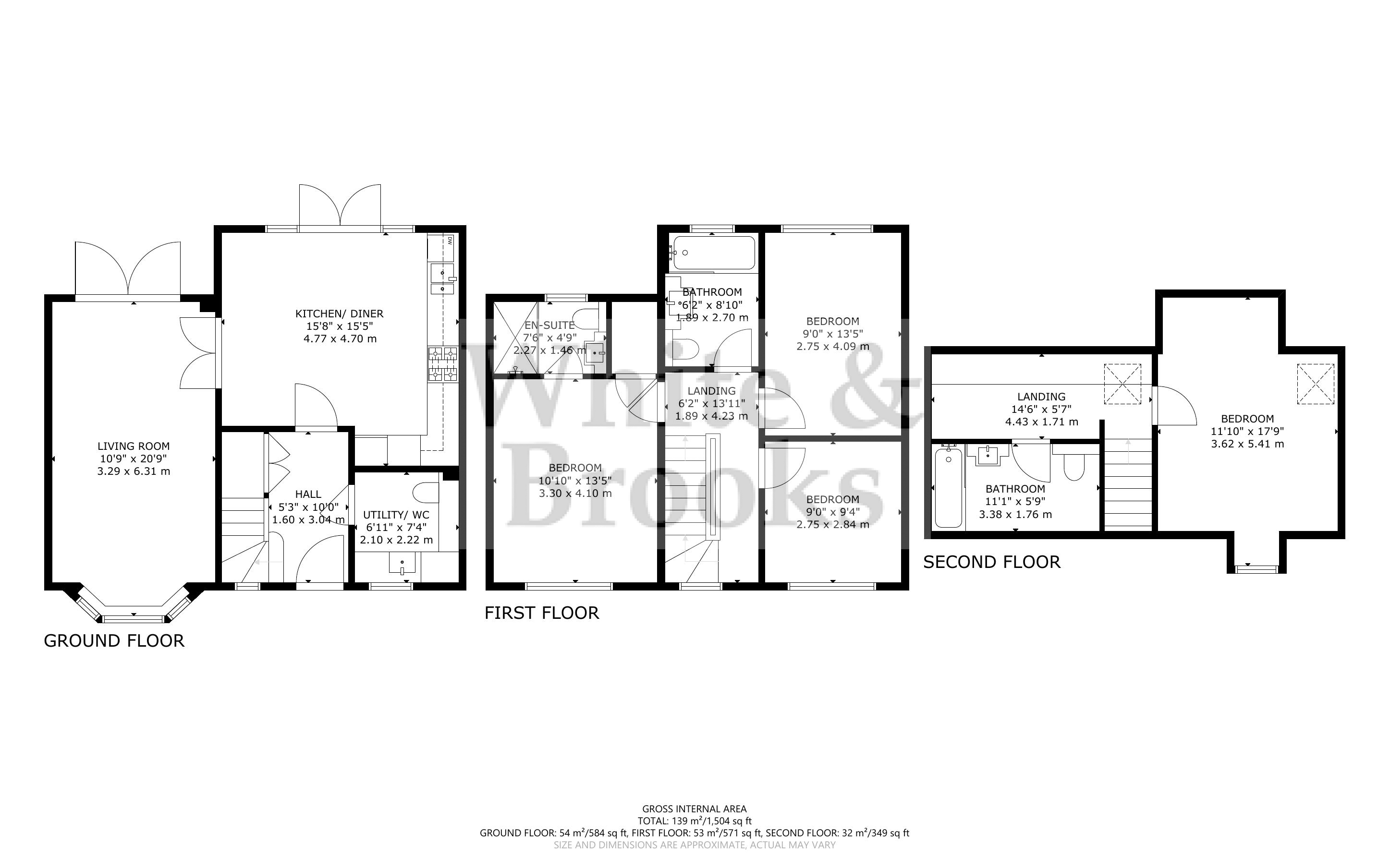 4 bed house for sale in Hook Lane, Aldingbourne - Property Floorplan