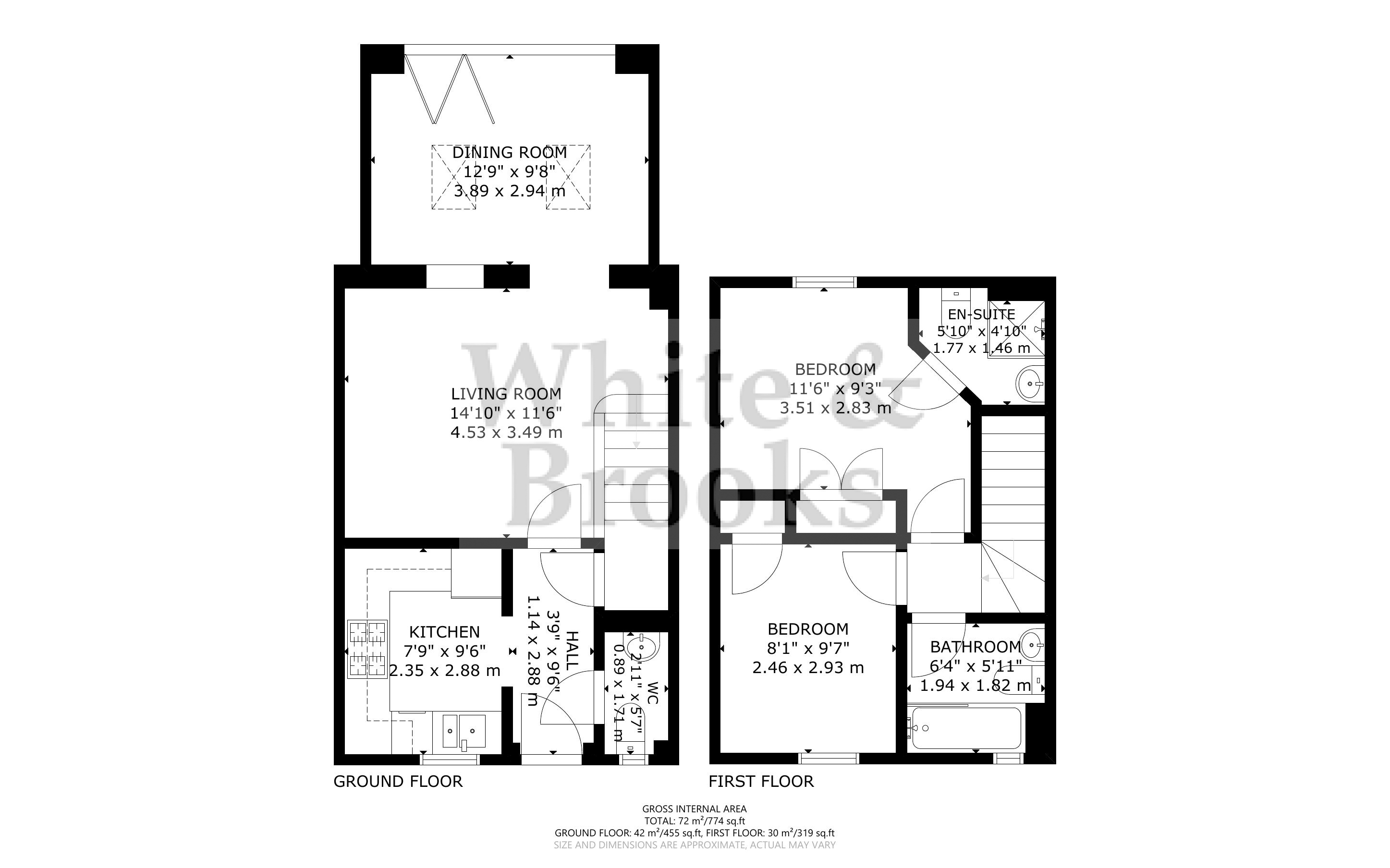 2 bed house for sale in Tide Way, Bracklesham Bay - Property Floorplan