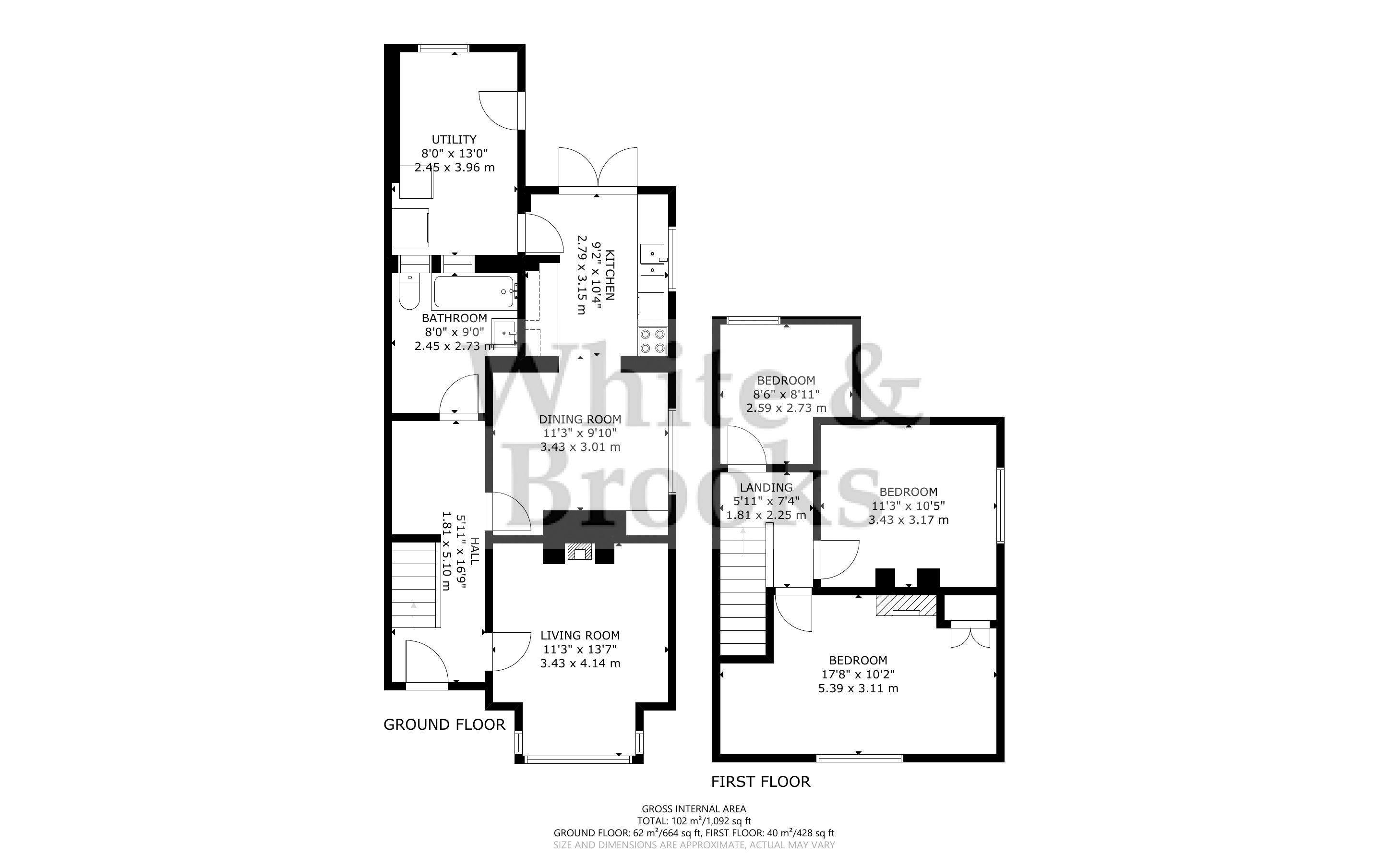 3 bed house for sale in Western Road, Selsey - Property Floorplan