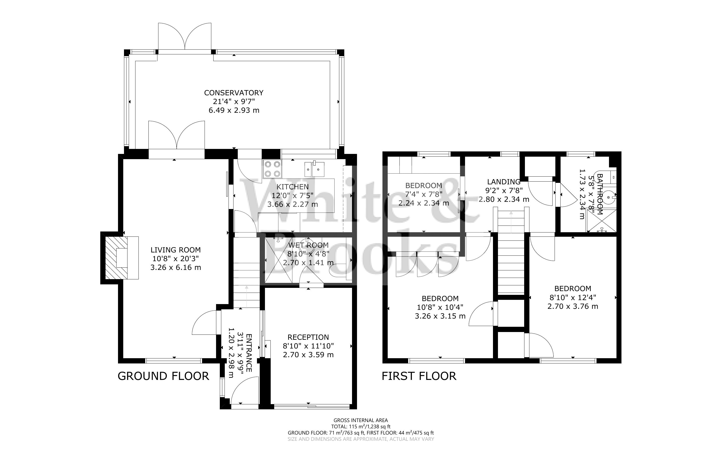 3 bed house for sale in Lavant Down Road, Lavant - Property Floorplan