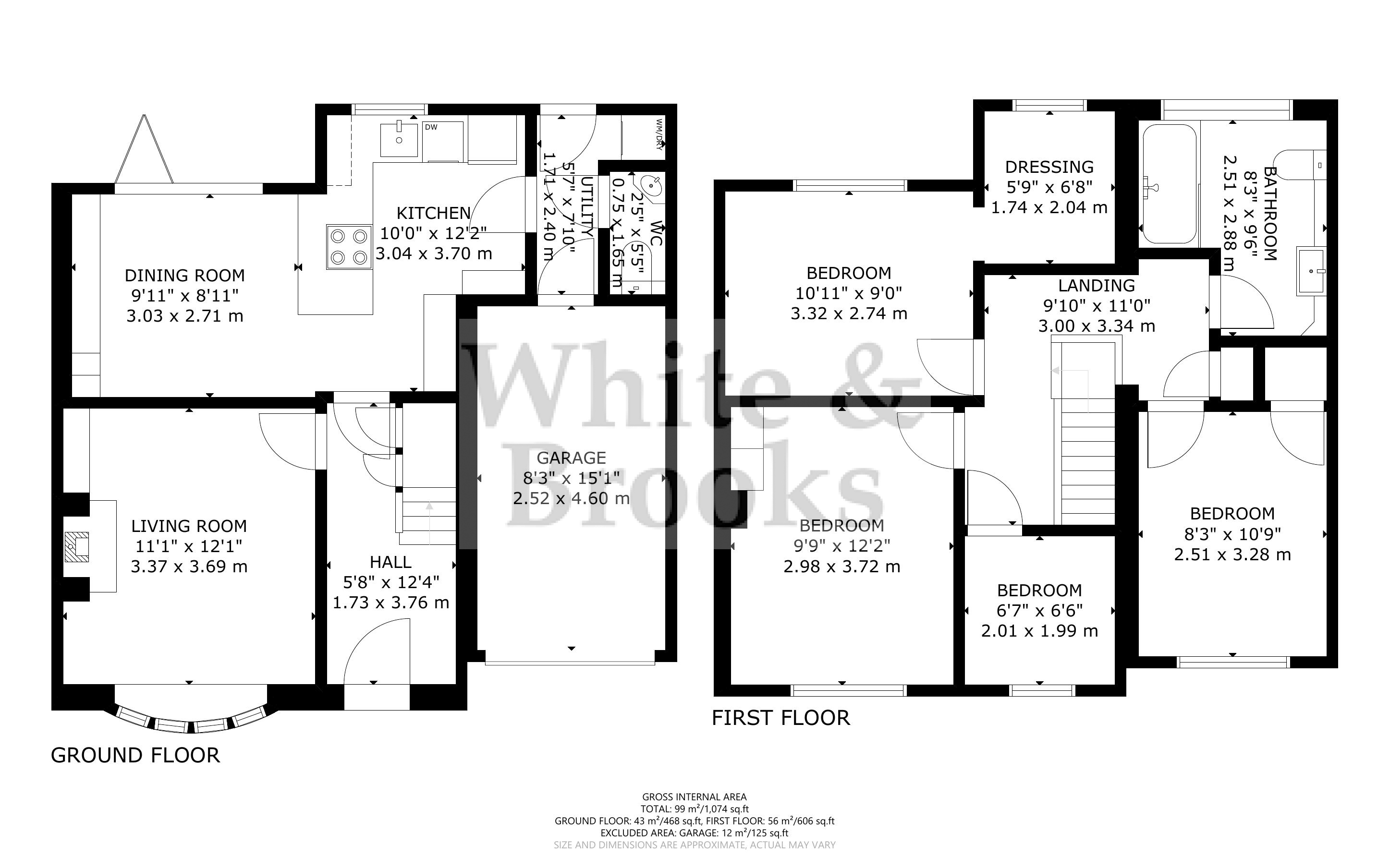 4 bed house for sale in Parklands Road, Chichester - Property Floorplan