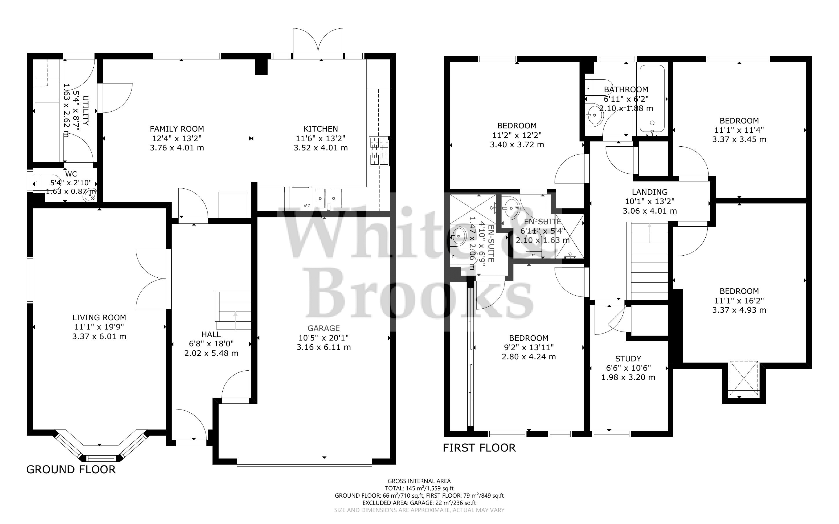 4 bed house for sale in Tramway Close, Chichester - Property Floorplan