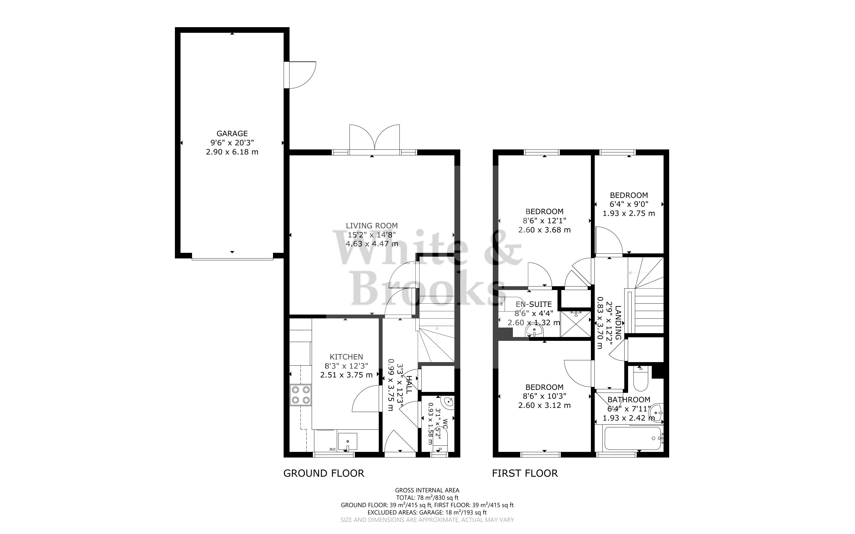 3 bed house for sale in Mill Pond Crescent, Chichester - Property Floorplan