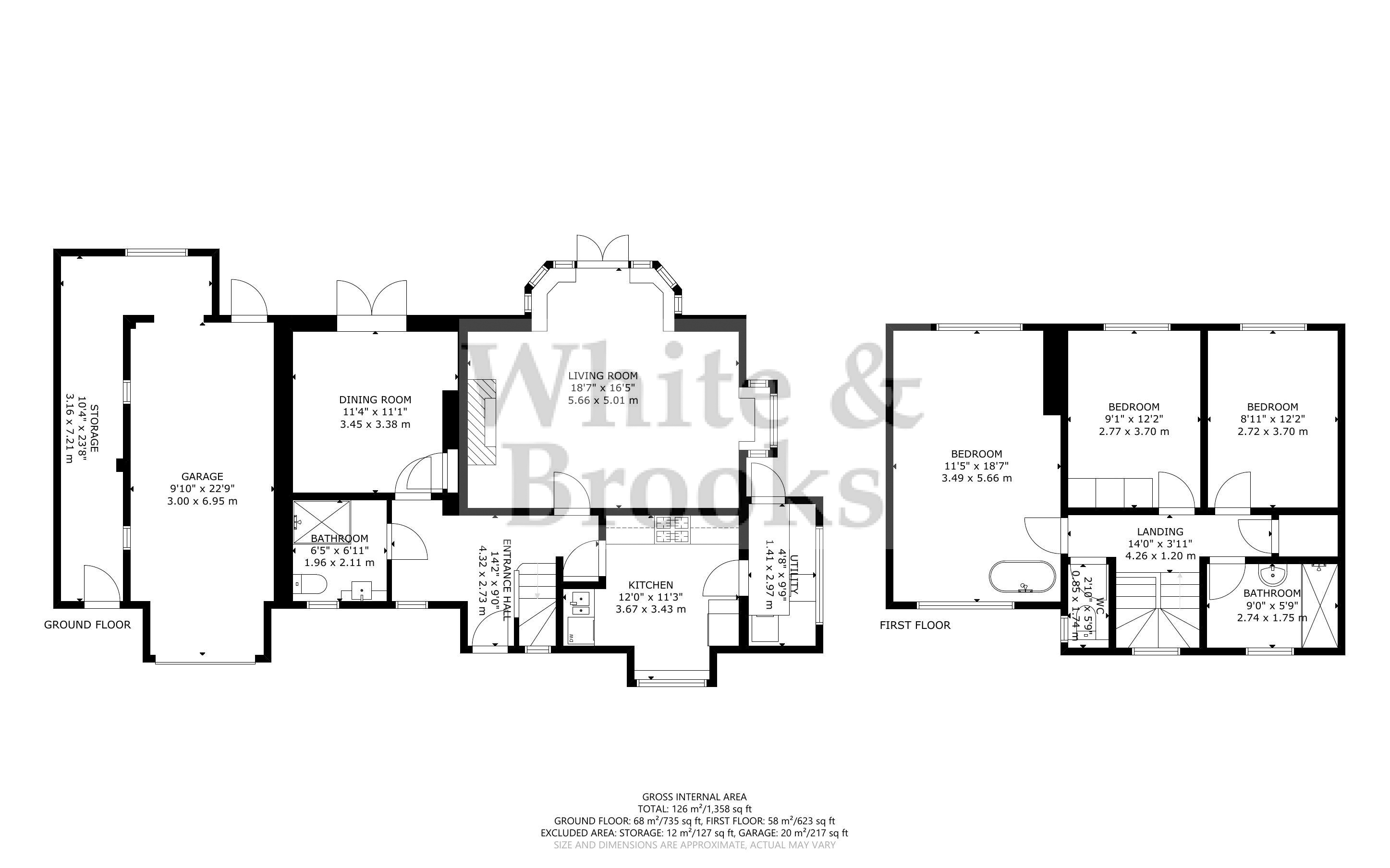 3 bed house for sale in Goodwood Avenue, Felpham - Property Floorplan