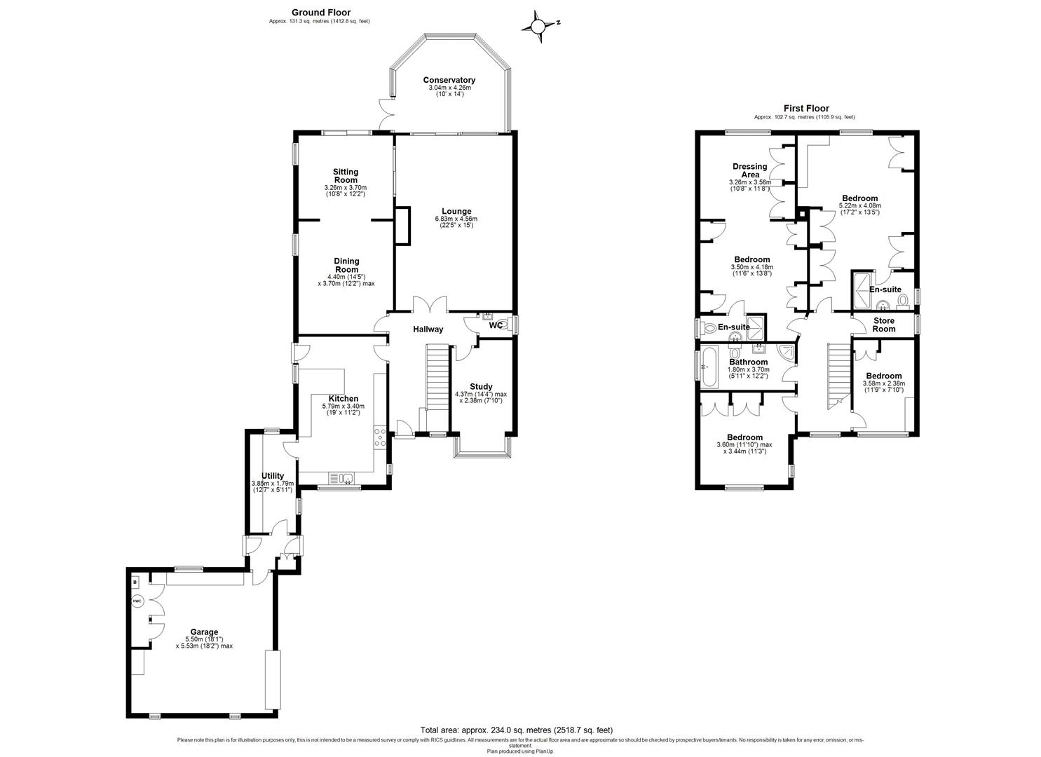 4 bed detached house to rent in Beechnut Lane, Solihull - Property floorplan