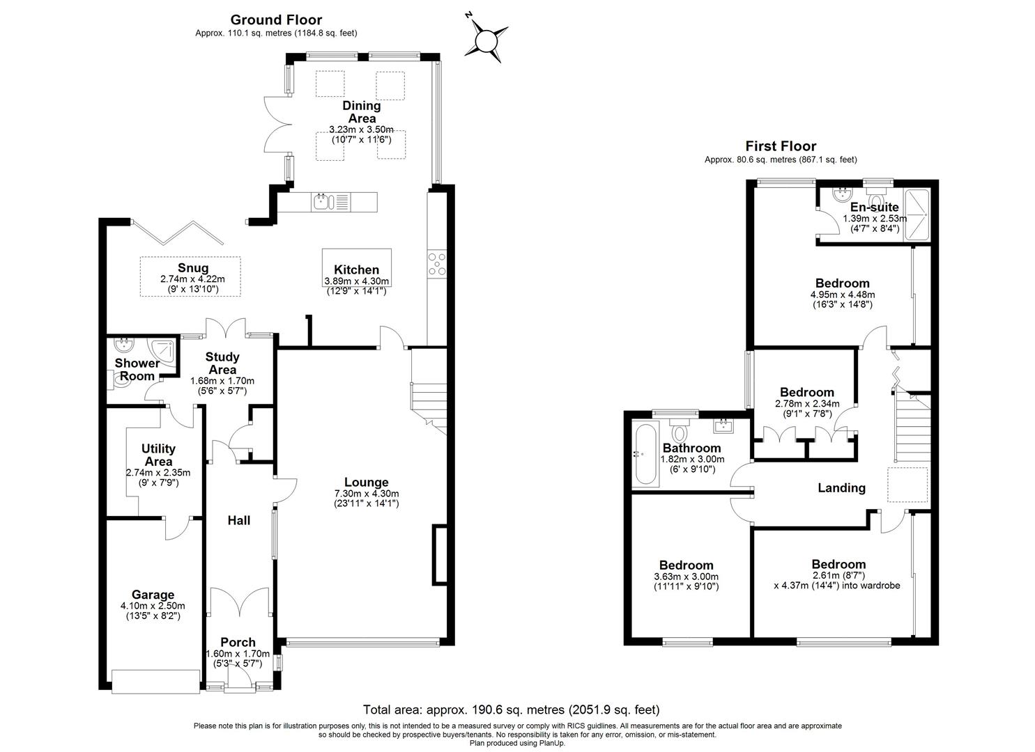 4 bed detached house for sale in Clifton Crescent, Solihull - Property floorplan