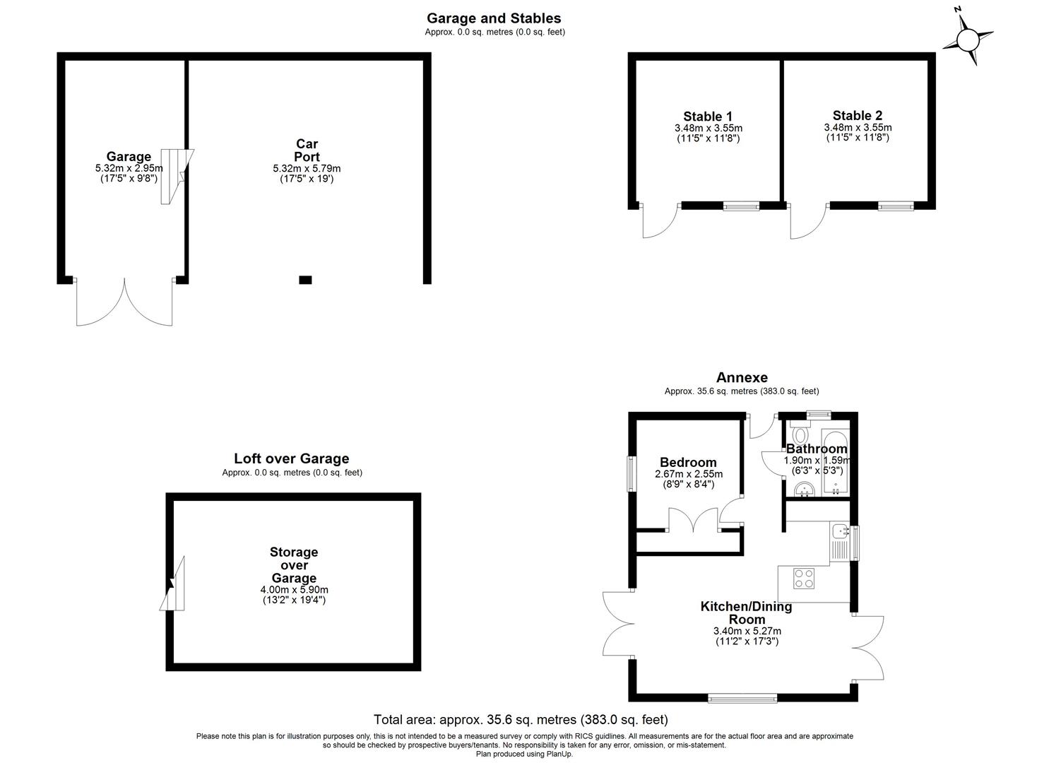 4 bed cottage for sale in Mill Lane, Rowington - Property floorplan