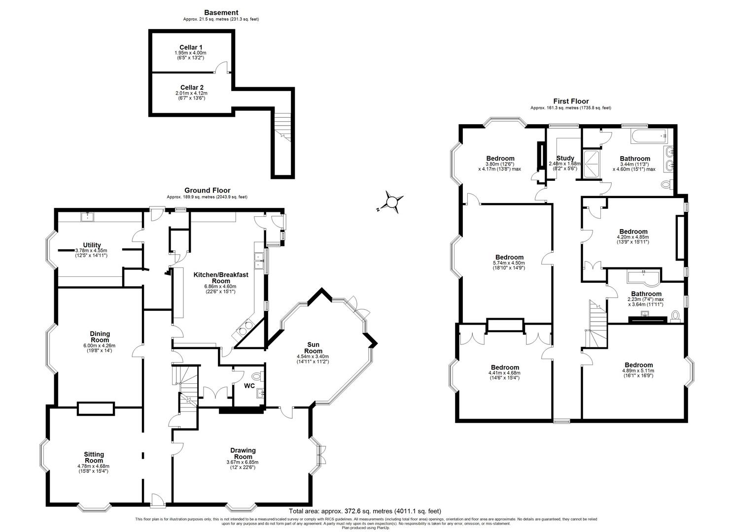 7 bed detached house for sale in Barston Lane, Hampton in Arden - Property floorplan
