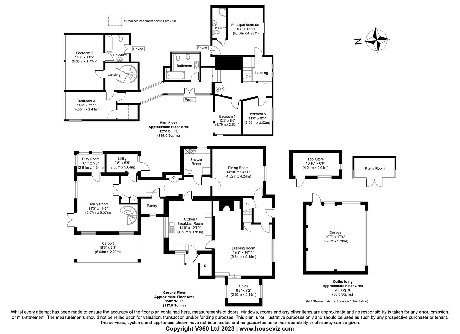 5 bed detached house for sale in Kenilworth Road, Knowle - Property floorplan