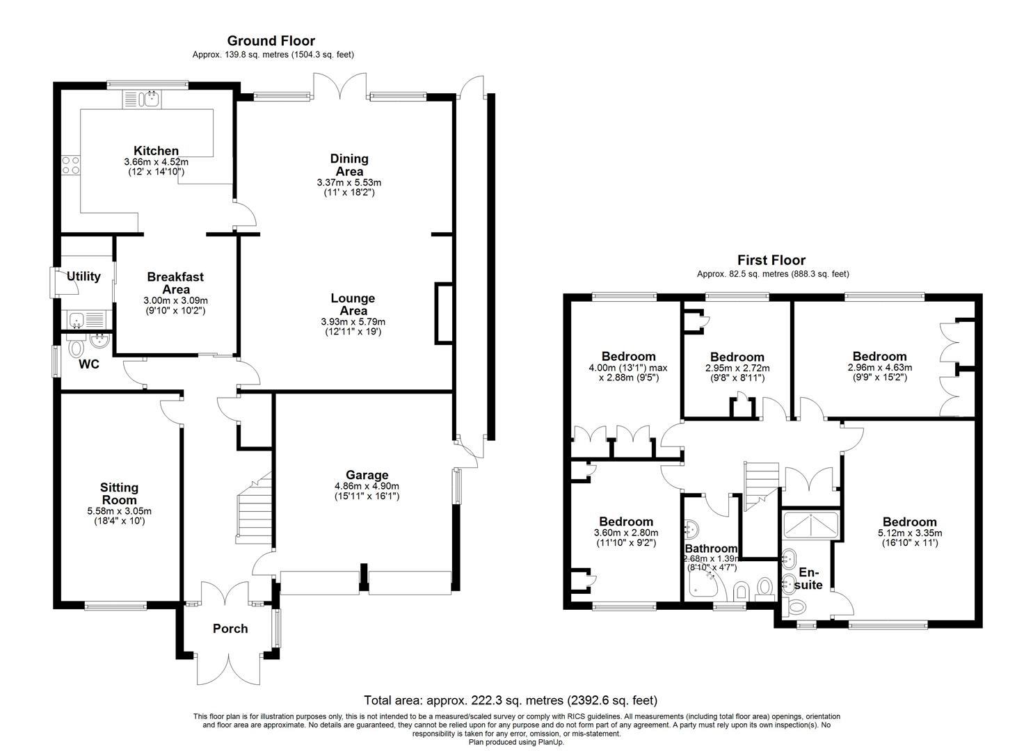 5 bed detached house for sale in Barnfield Drive, Solihull - Property floorplan