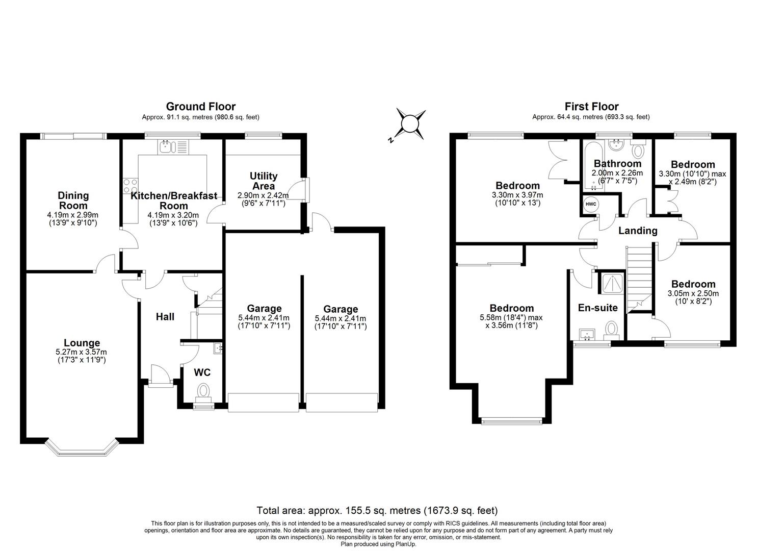 4 bed detached house for sale in Browns Lane, Solihull - Property floorplan