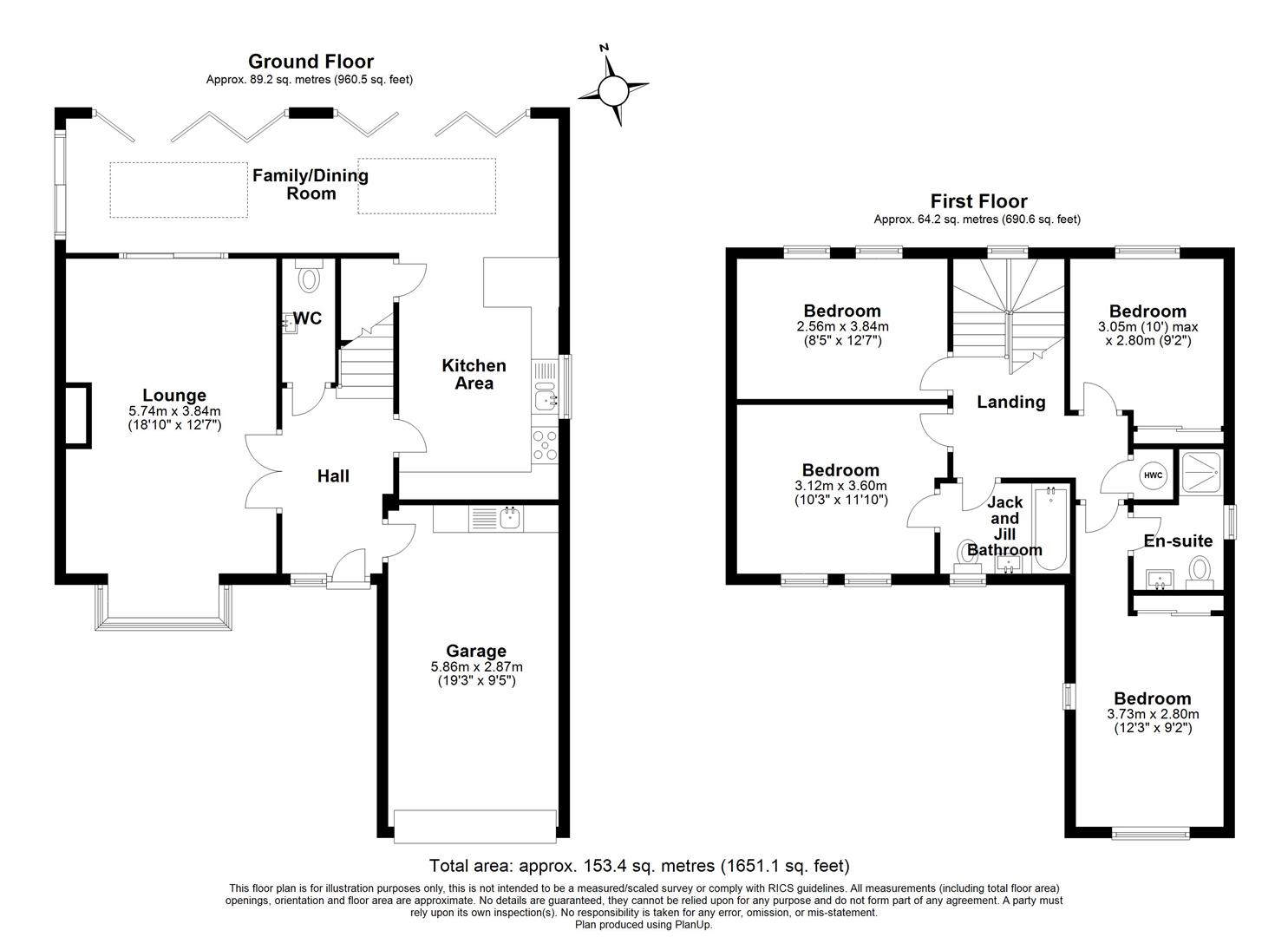 4 bed detached house for sale in Heath Drive, Solihull - Property floorplan