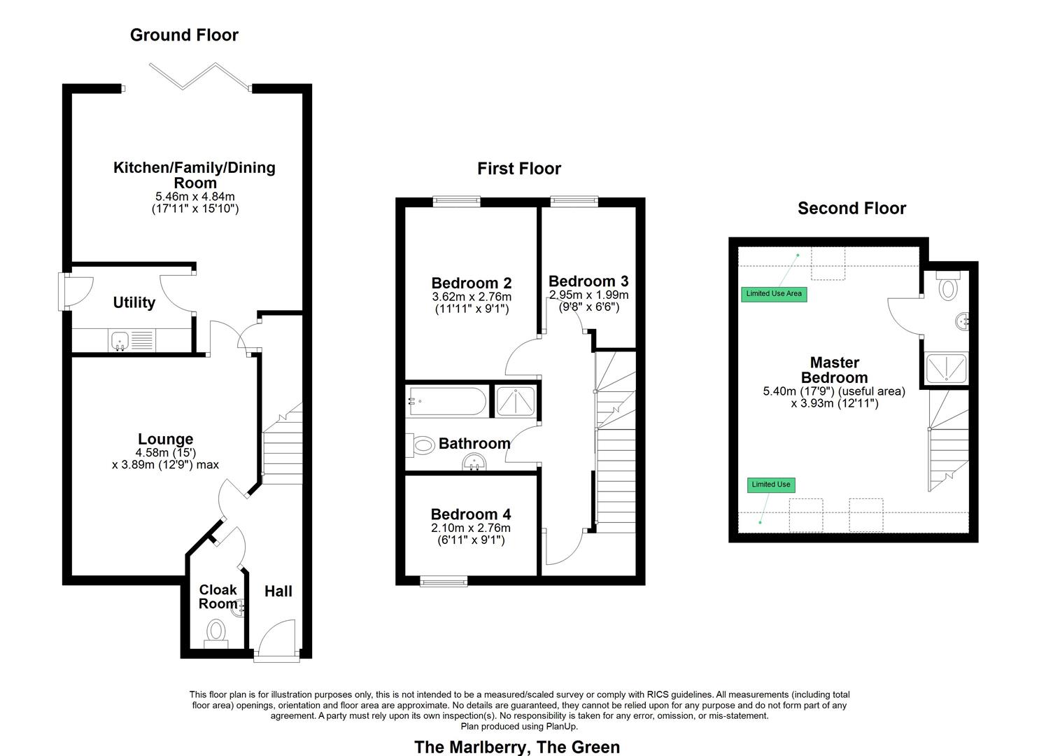 4 bed semi-detached house for sale in Stratford Road, Solihull - Property floorplan
