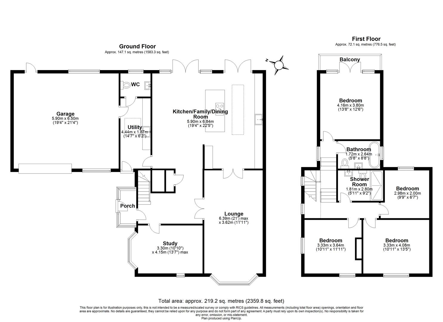 4 bed semi-detached house for sale in Poolhead Lane, Solihull - Property floorplan