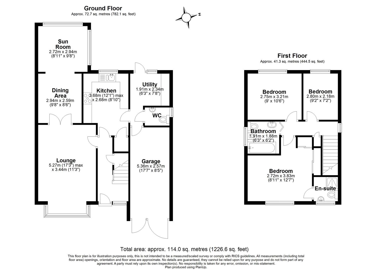 3 bed detached house for sale in Oakslade Drive, Solihull - Property floorplan