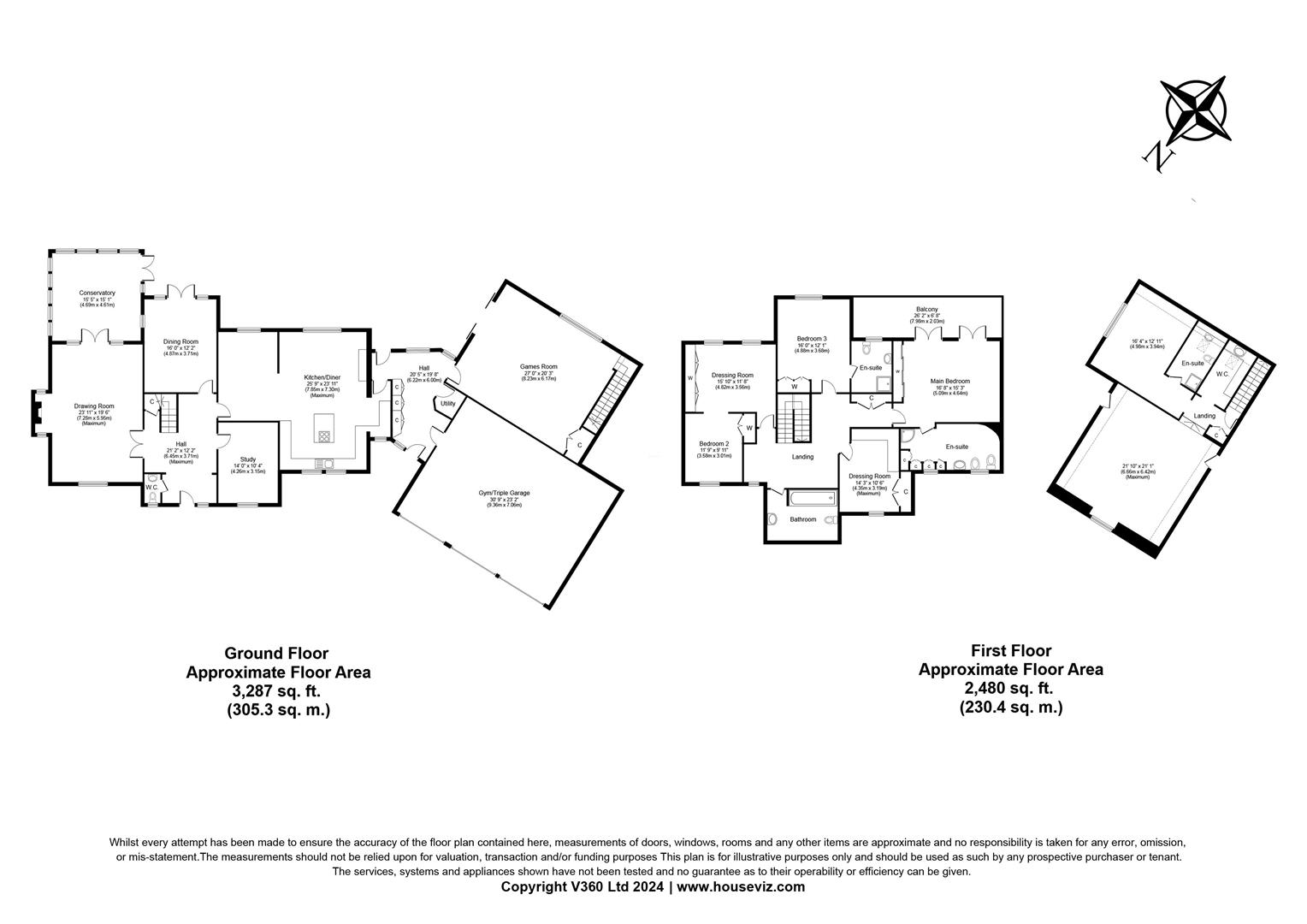5 bed detached house for sale in Alderbrook Road, Solihull - Property floorplan