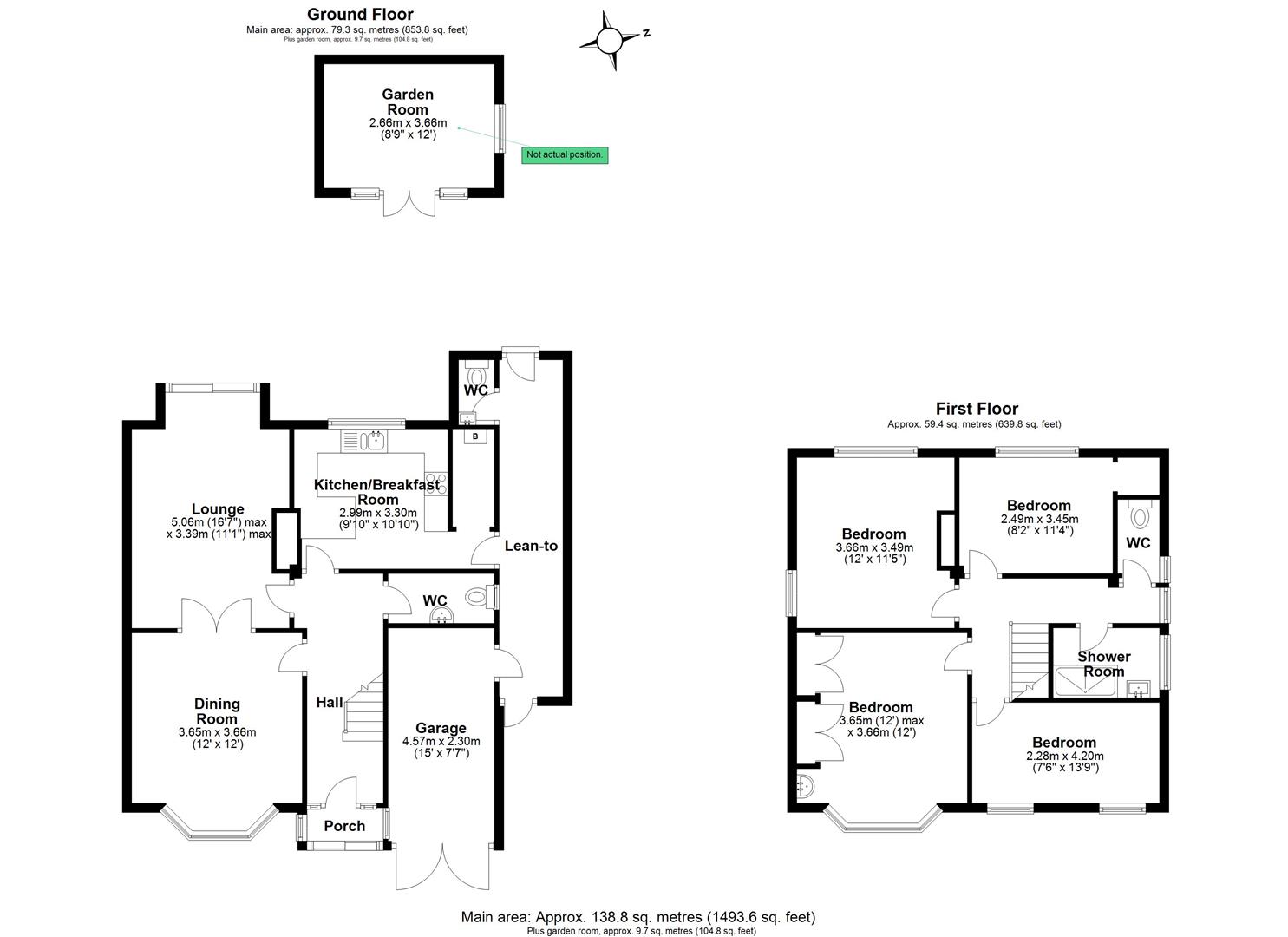 4 bed detached house for sale in Kineton Green Road, Solihull - Property floorplan
