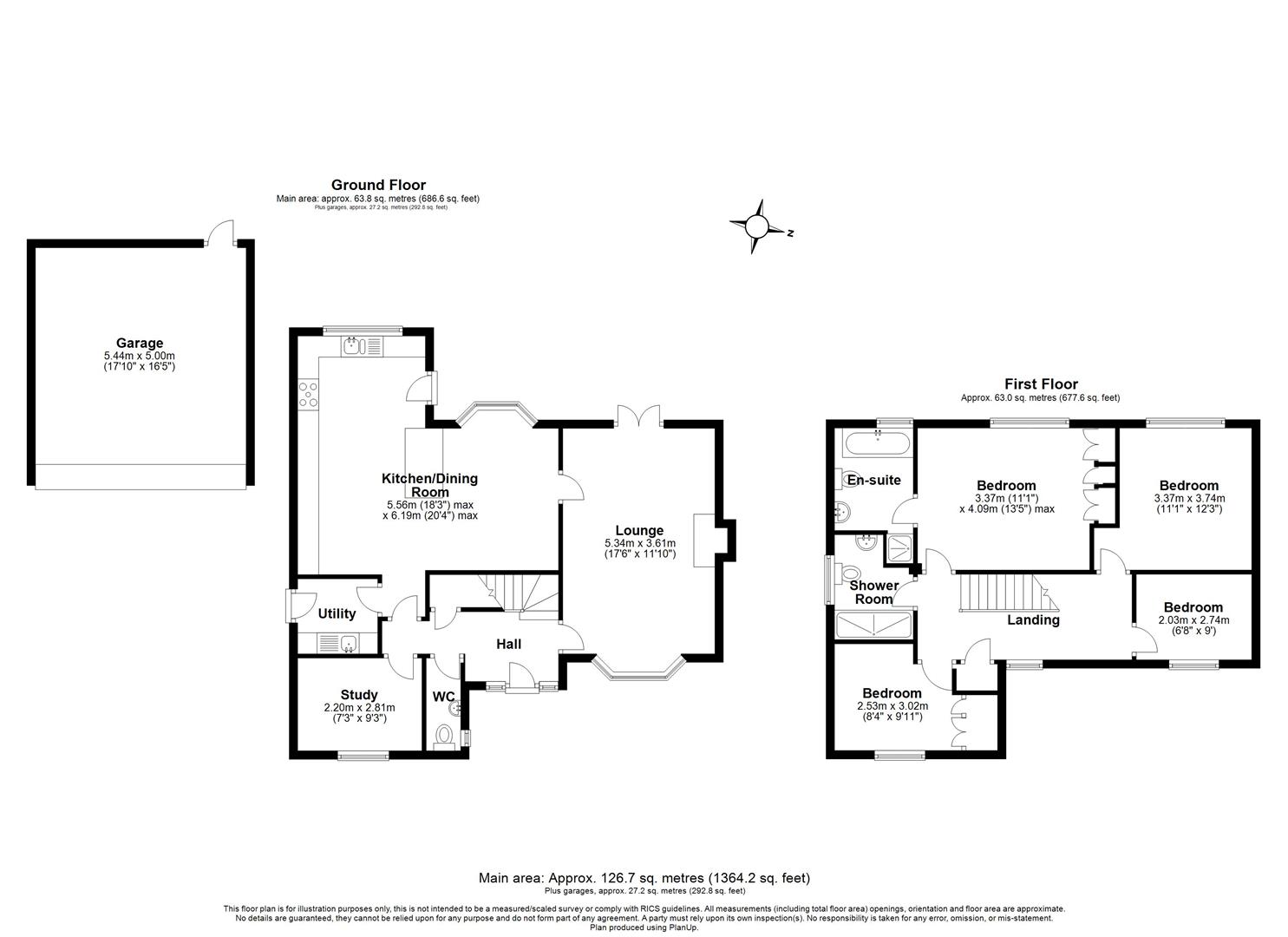 4 bed detached house for sale in Chattock Avenue, Solihull - Property floorplan