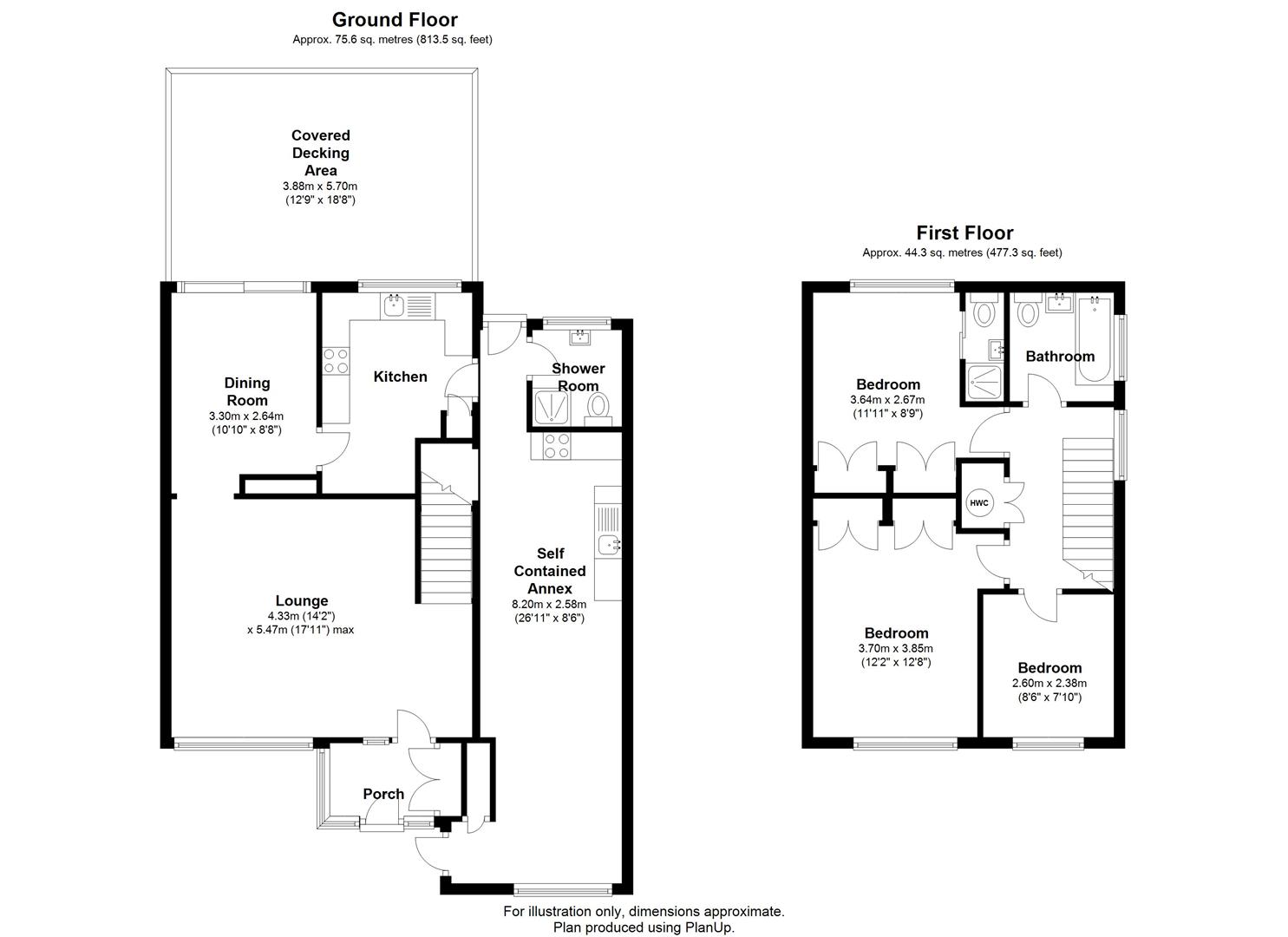 4 bed detached house for sale in Lugtrout Lane, Solihull - Property floorplan