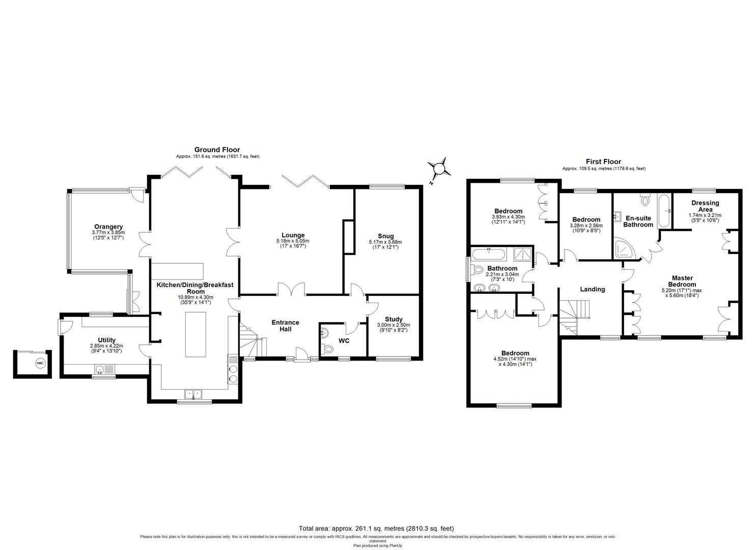 6 bed detached house for sale in School Lane, Solihull - Property floorplan