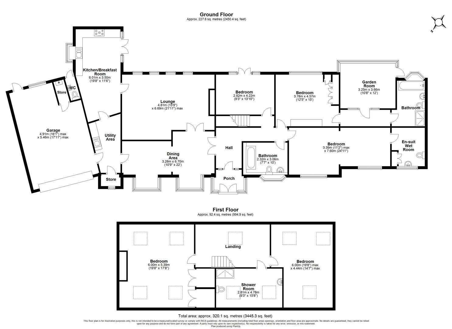 5 bed detached bungalow for sale in Beaumont Grove, Solihull - Property floorplan