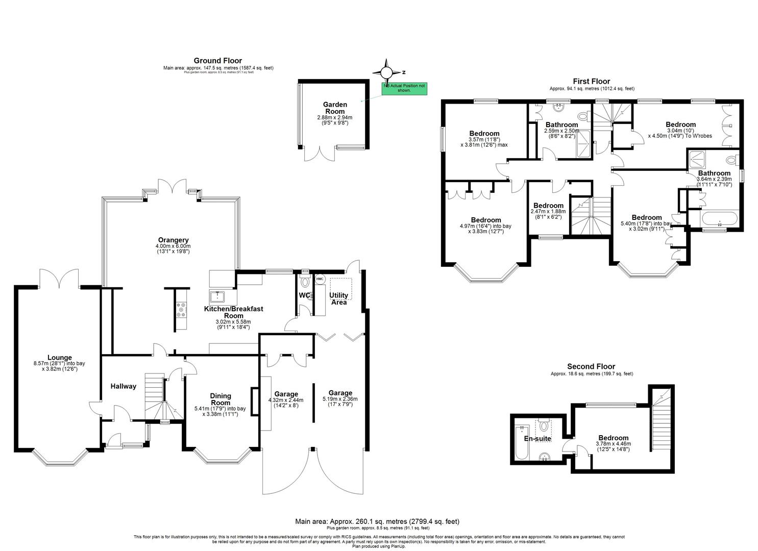 6 bed detached house for sale in Brueton Avenue, Solihull - Property floorplan