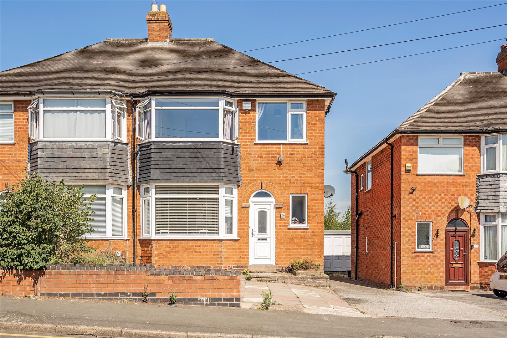3 bed semi-detached house for sale in Chapel Fields Road, Solihull  - Property Image 1