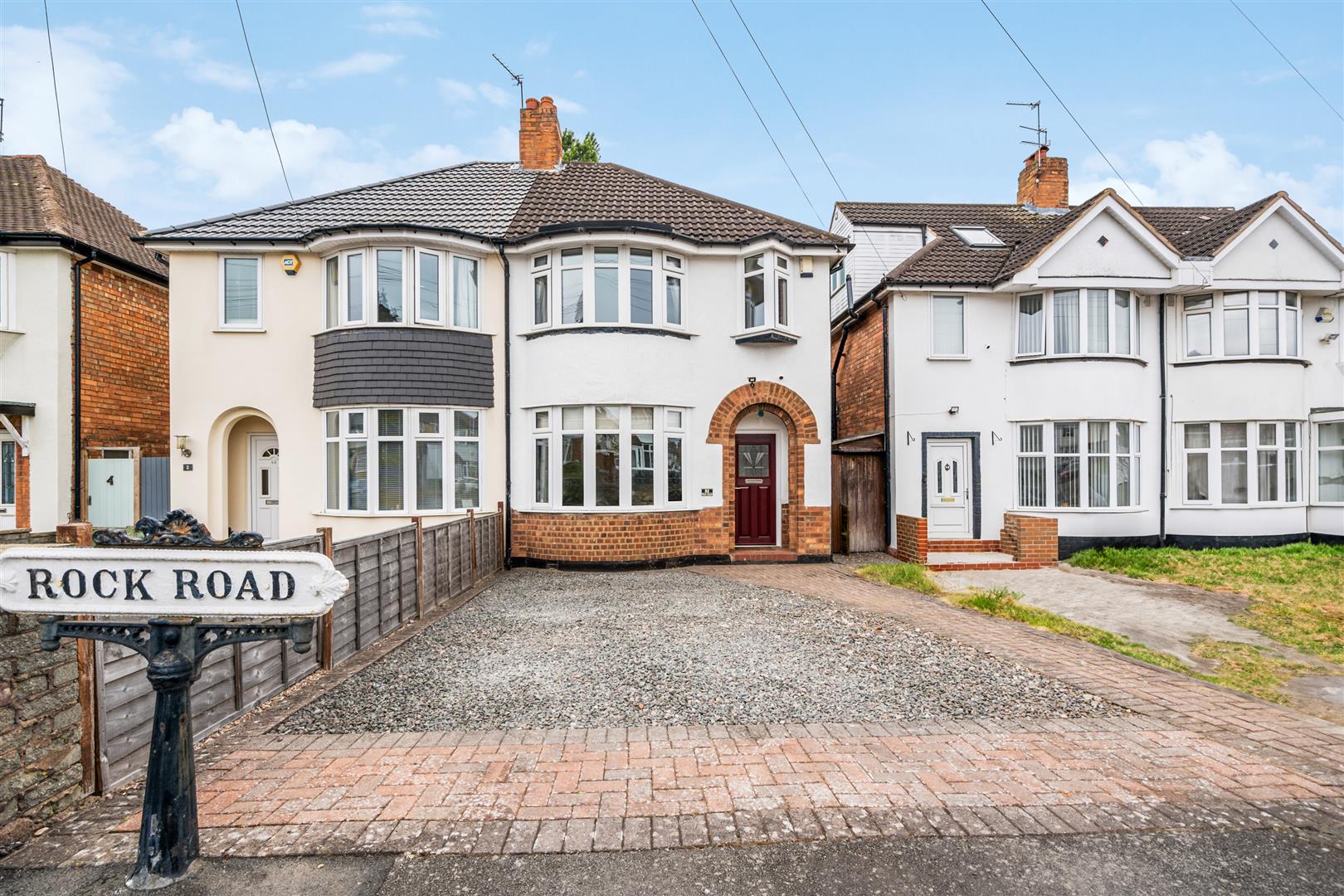 3 bed semi-detached house for sale in Rock Road, Solihull  - Property Image 1