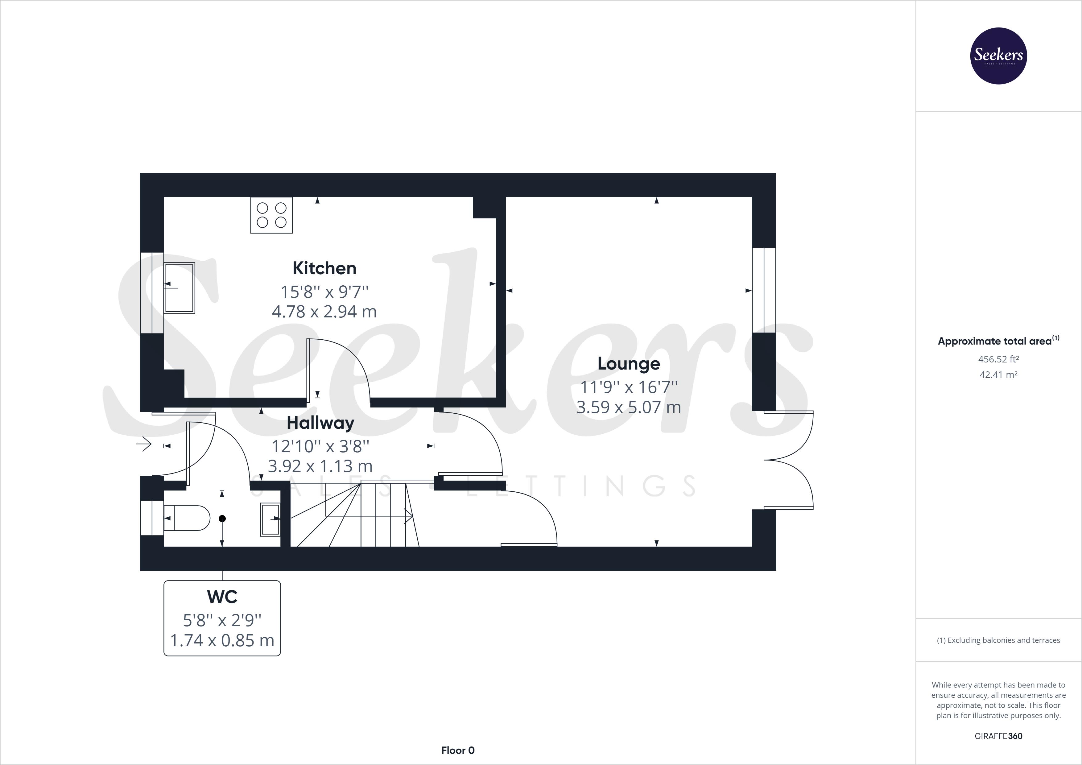 3 bed house for sale in Wicket Avenue, Gillingham - Property Floorplan