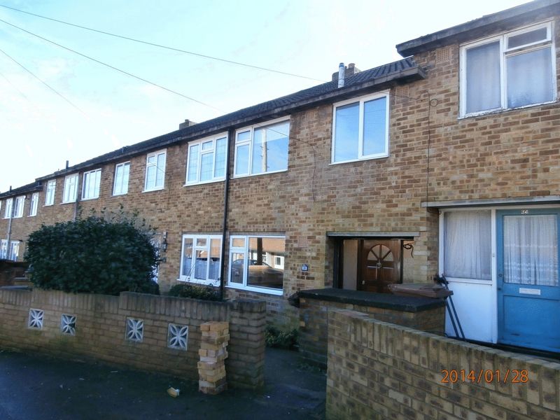 This well presented three bedroom terraced house in the popular Weeds wood area of Walderslade. <br/><br/>With laminate flooring to the lounge/dining room, with alcove area and a good size tiled kitchen. <br/><br/>Upstairs you'll find 1 double and 2 single bedrooms as well as a family bathroom with shower over the bath. The rear garden has a lean to conservatory, covered pergola and shed.
<br/><br/>The property is fitted with gas central heating and double glazed windows. Parking is on the road and not allocated to the property.   <br/><br/>Council Tax Band B<br/><br/>EPC Rating C <br/><br/>Available Mid-End September 2022 <br/><br/>*5 Weeks Rent Deposit* <br/><br/>